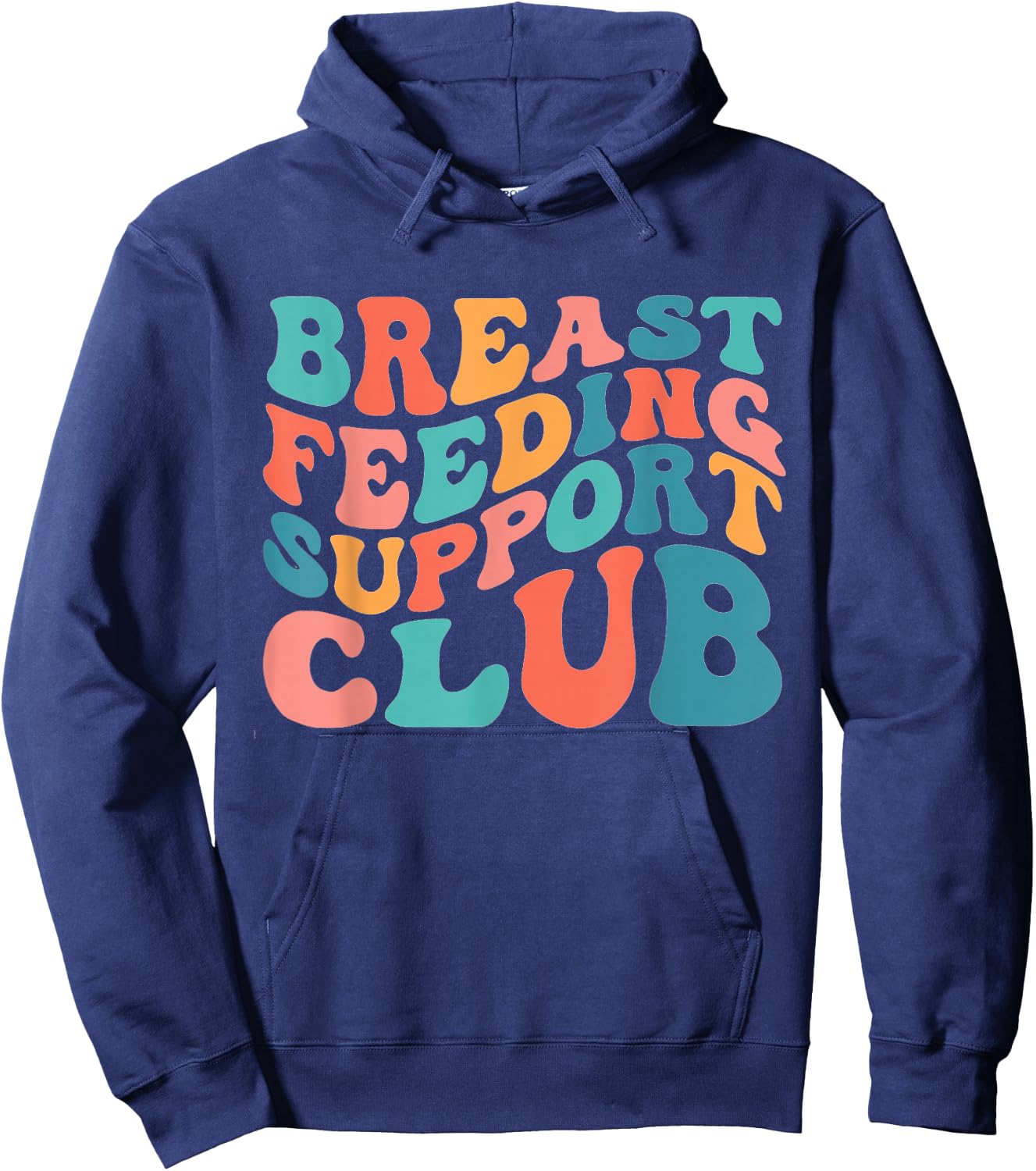 Breast Feeding Support Club Lactation Consultant Counselor Hoodie - Hoodie | Navy