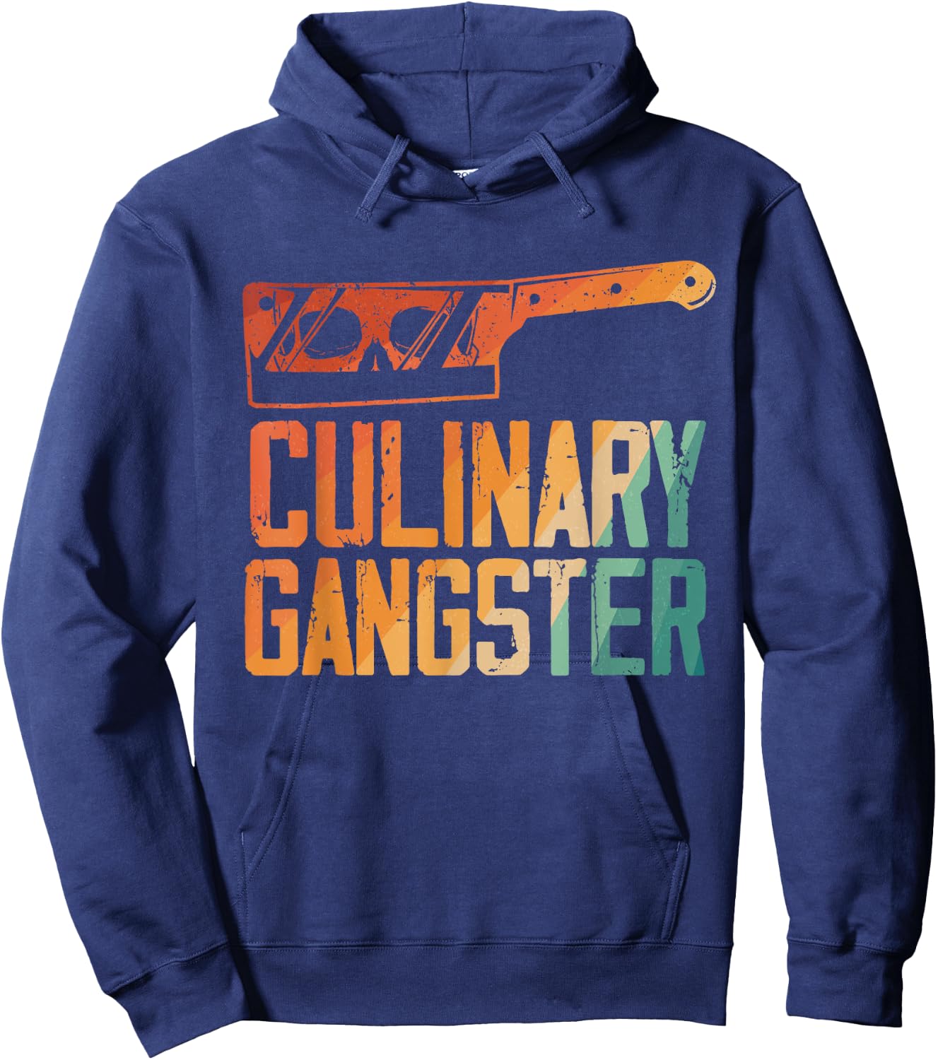 Funny Chef Art Kitchen Restaurant Cooking Lovers Hoodie - Hoodie | Navy