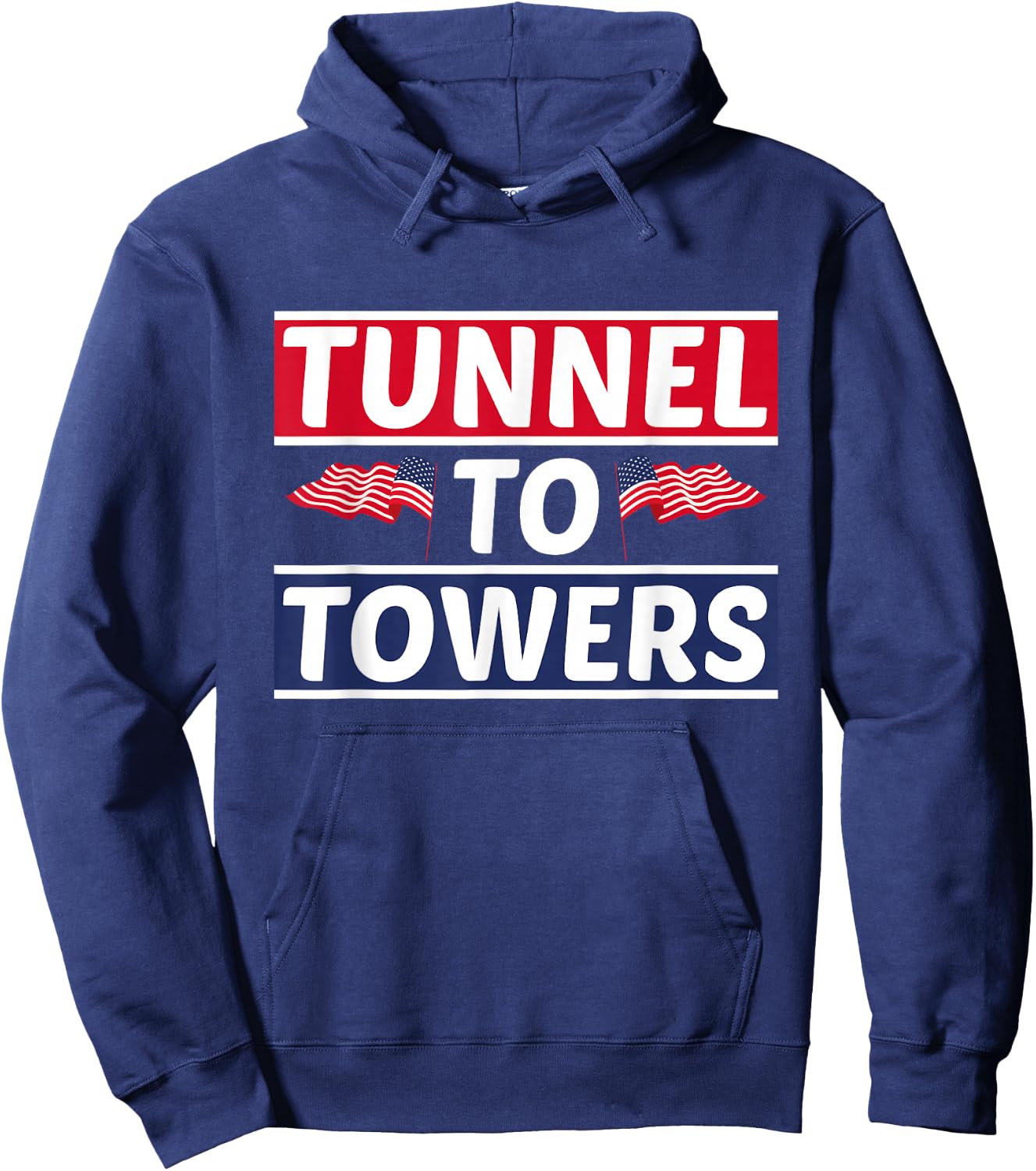 Tunnel To Towers, for Firefighter, Fireman Hoodie - Hoodie | Navy