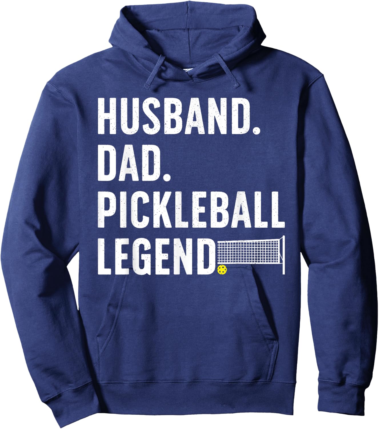 Cool Pickleball Design For Husband Dad Men Pickleball Player Hoodie - Hoodie | Navy