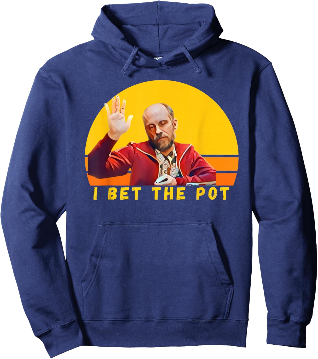 Rounders Movie, Classic Cinema, Pocket Aces, Poker Lovers Hoodie - Hoodie | Navy