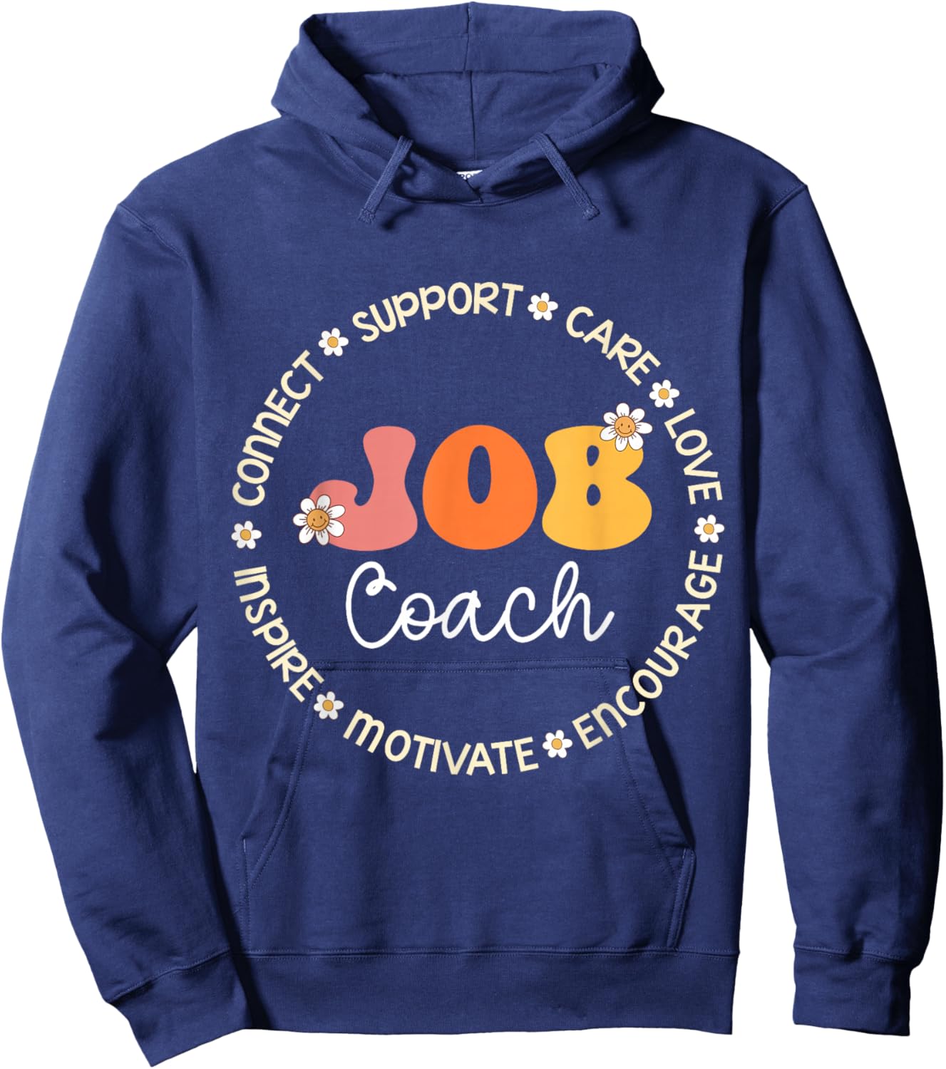 Job Coach Appreciation Week Back to School Hoodie - Hoodie | Navy