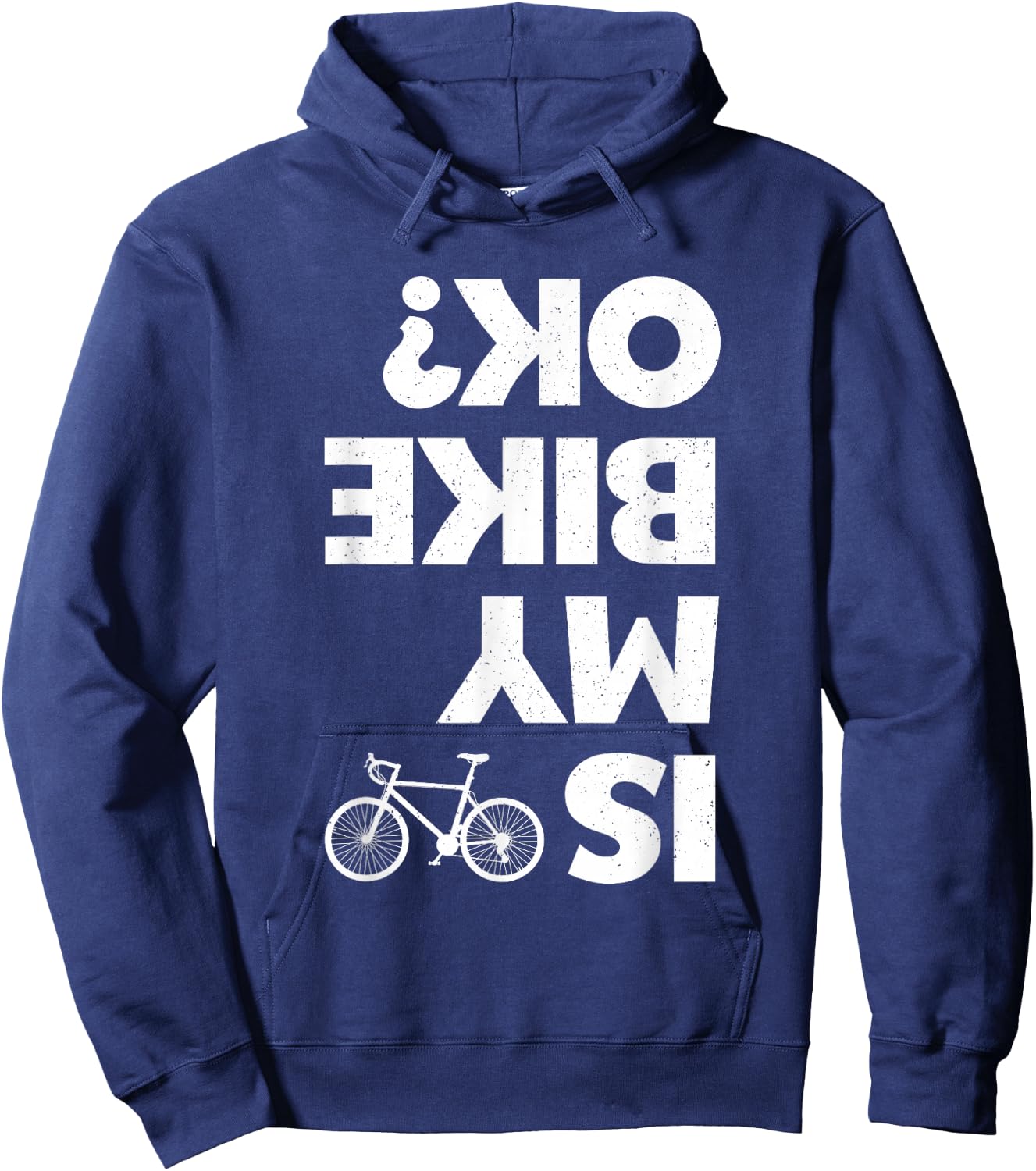 Funny Cycling Women Kids Bicycle Cyclist Bike Riding Hoodie - Hoodie | Navy