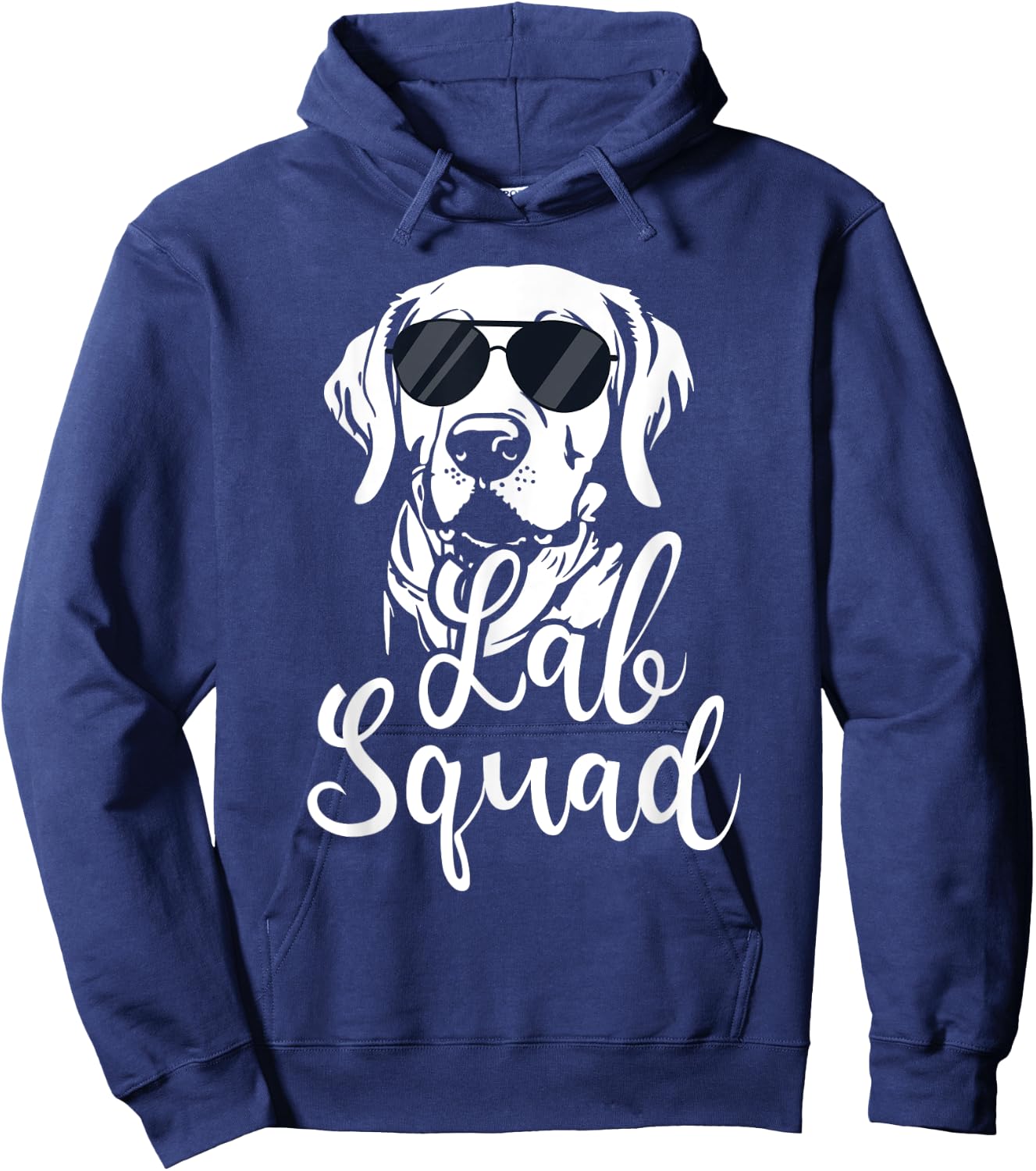Lab Squad - Labrador Retriever Dog Owner Pet Pup Lover Men Women Girls Kids Hoodie - Hoodie | Navy