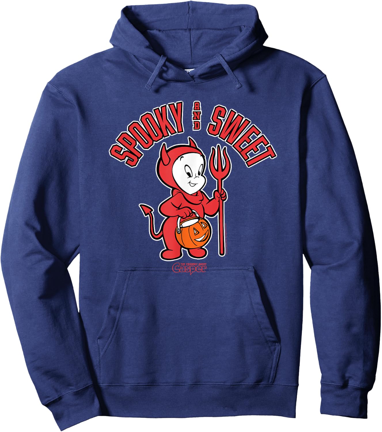 Casper the Friendly Ghost Halloween Spooky and Sweet Hoodie - Hoodie | Navy