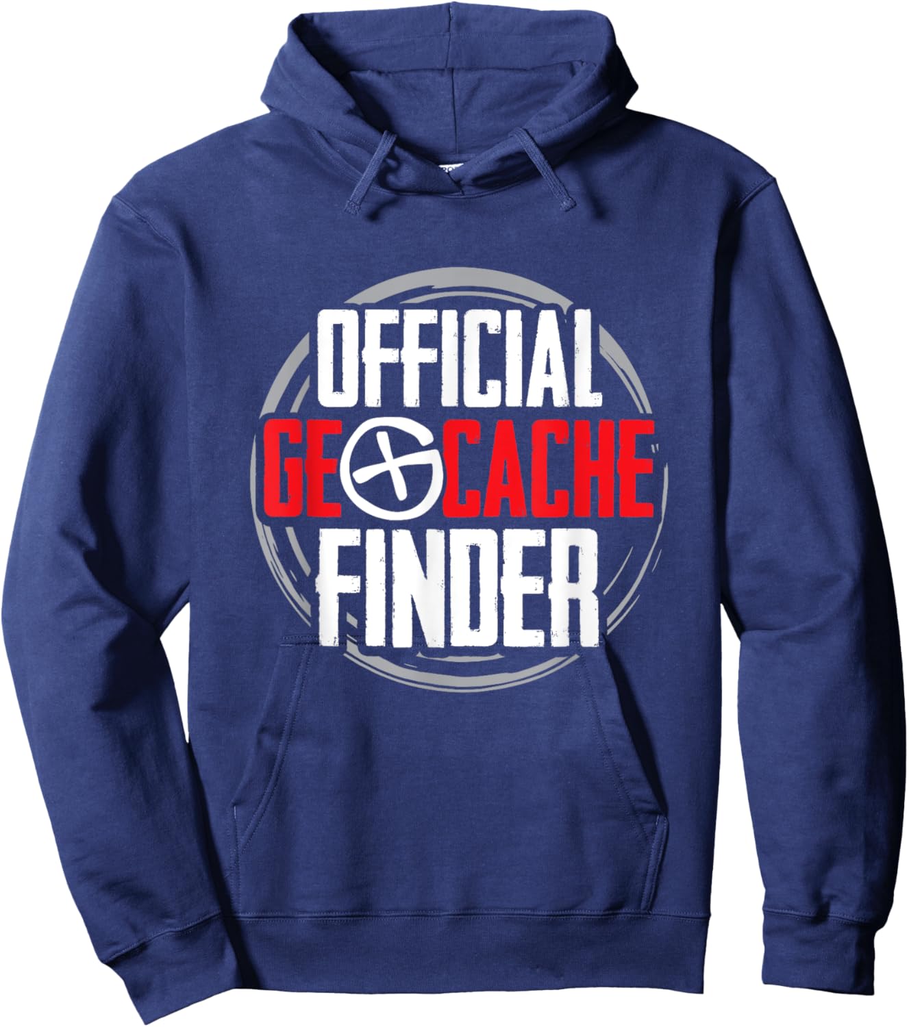 Official Geocache Finder Geocacher Hunting Geocaching Hoodie - Hoodie | Navy