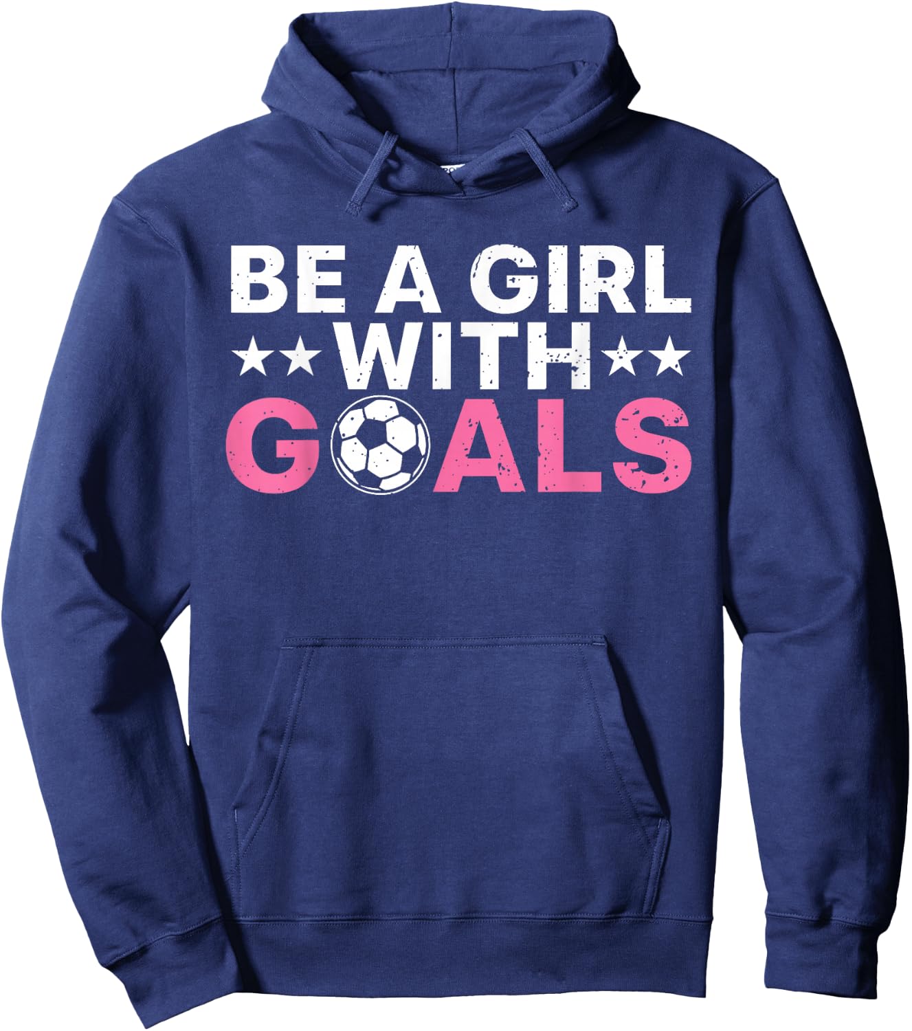 Cool Soccer Girls Football Soccer Lovers Sayings Hoodie - Hoodie | Navy