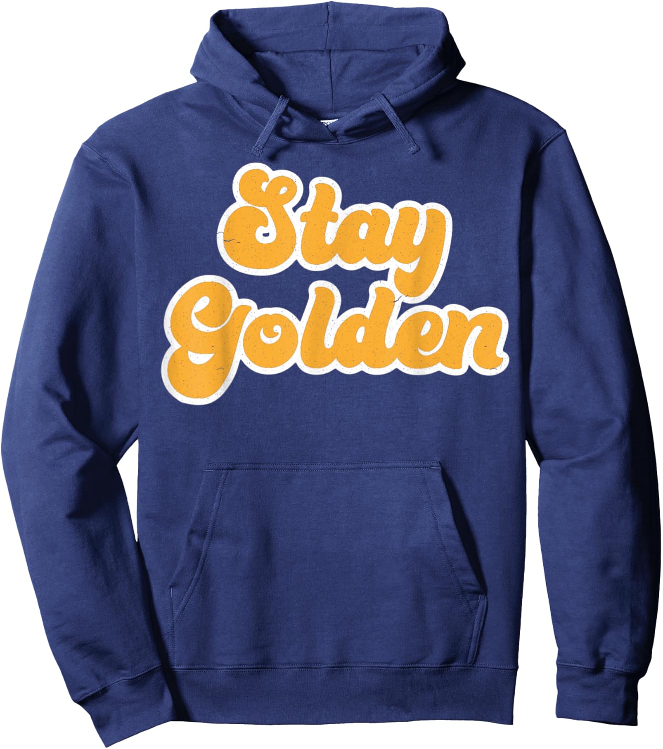 Vintage Retro Stay Golden 80's 90's Style Friends Icons Hoodie - Hoodie | Navy