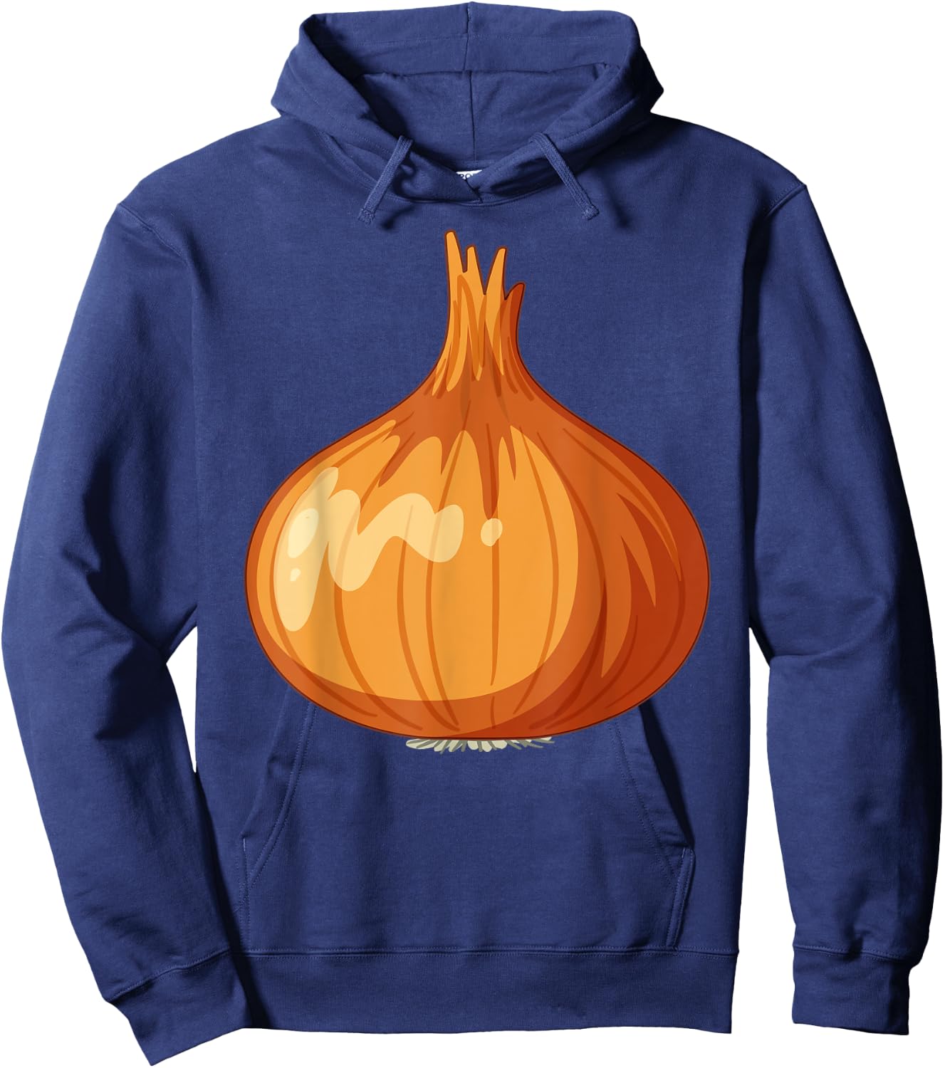 Funny Halloween Onion Cheap Last Minute Kawaii Costume Hoodie - Hoodie | Navy