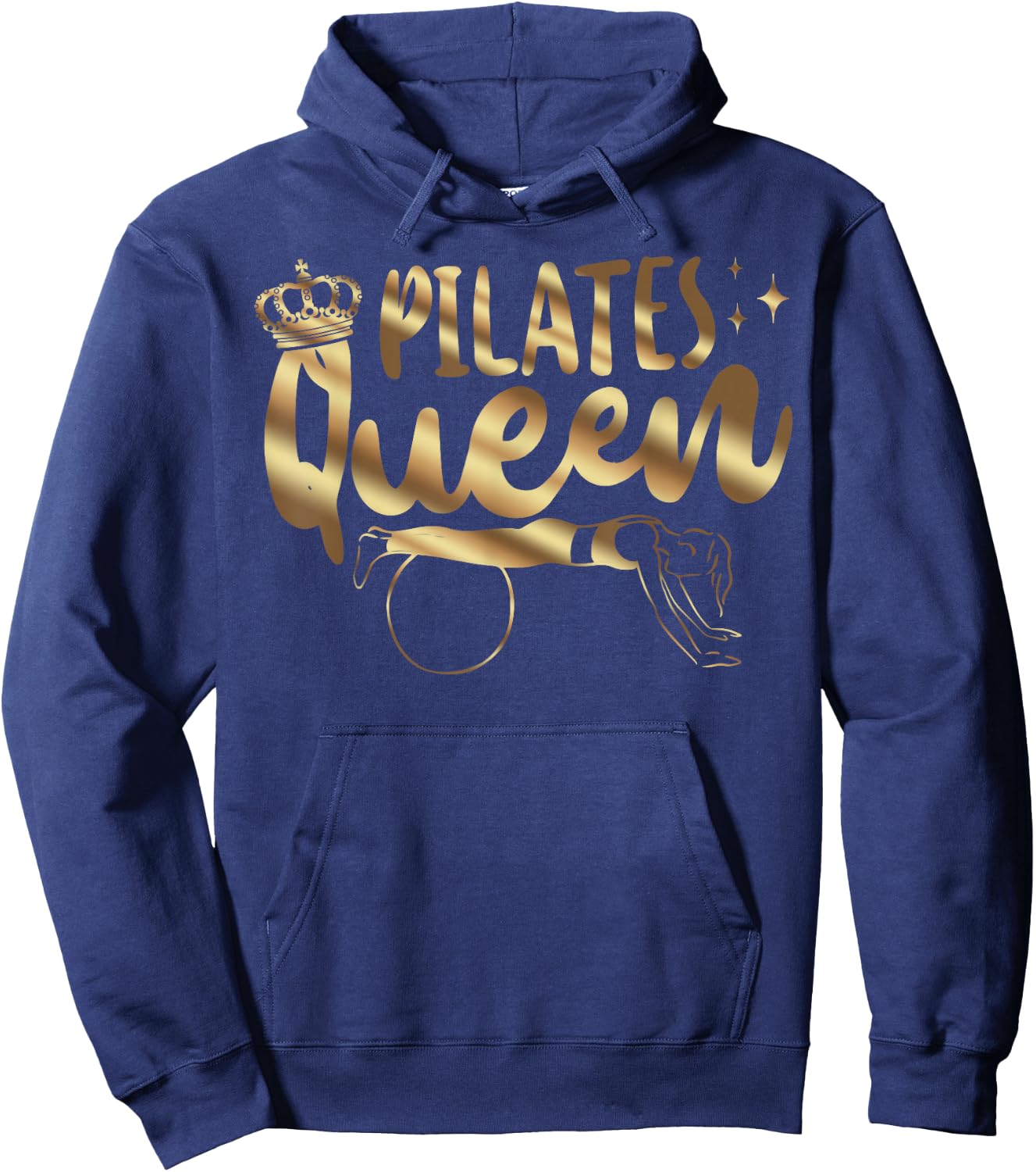 Pilates Instructor Teacher Queen Pilates Queen Hoodie - Hoodie | Navy