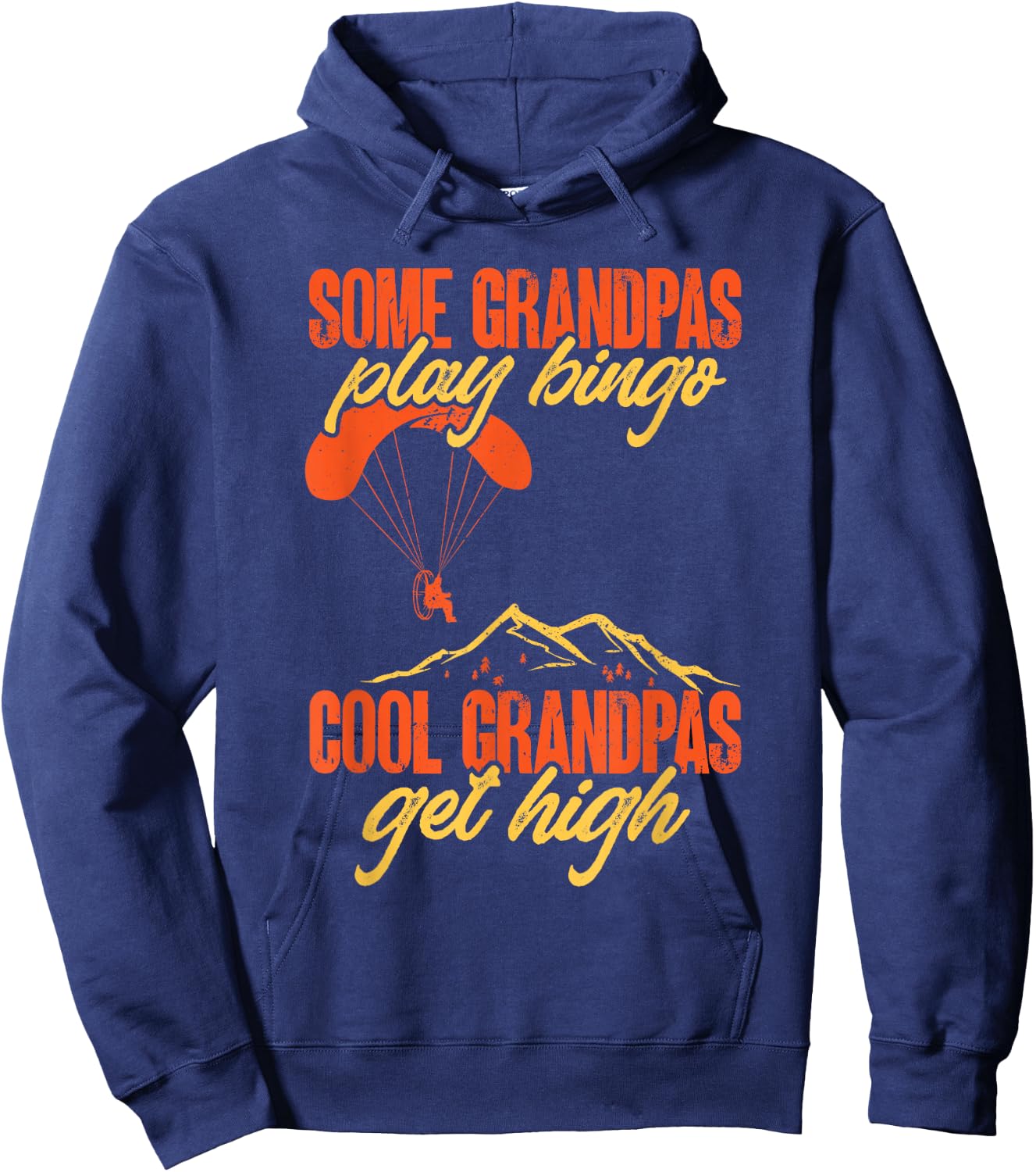 Parasol Flying Motorised Paraglider Hoodie - Hoodie | Navy