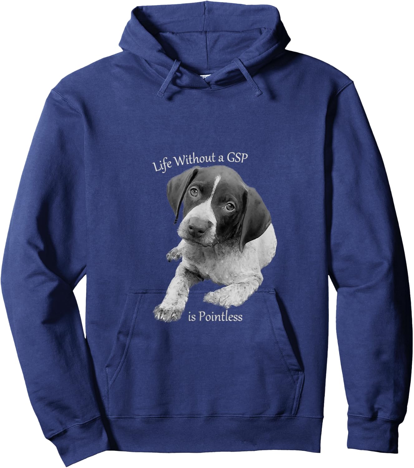 German Short Haired Pointer Hoodie - Hoodie | Navy