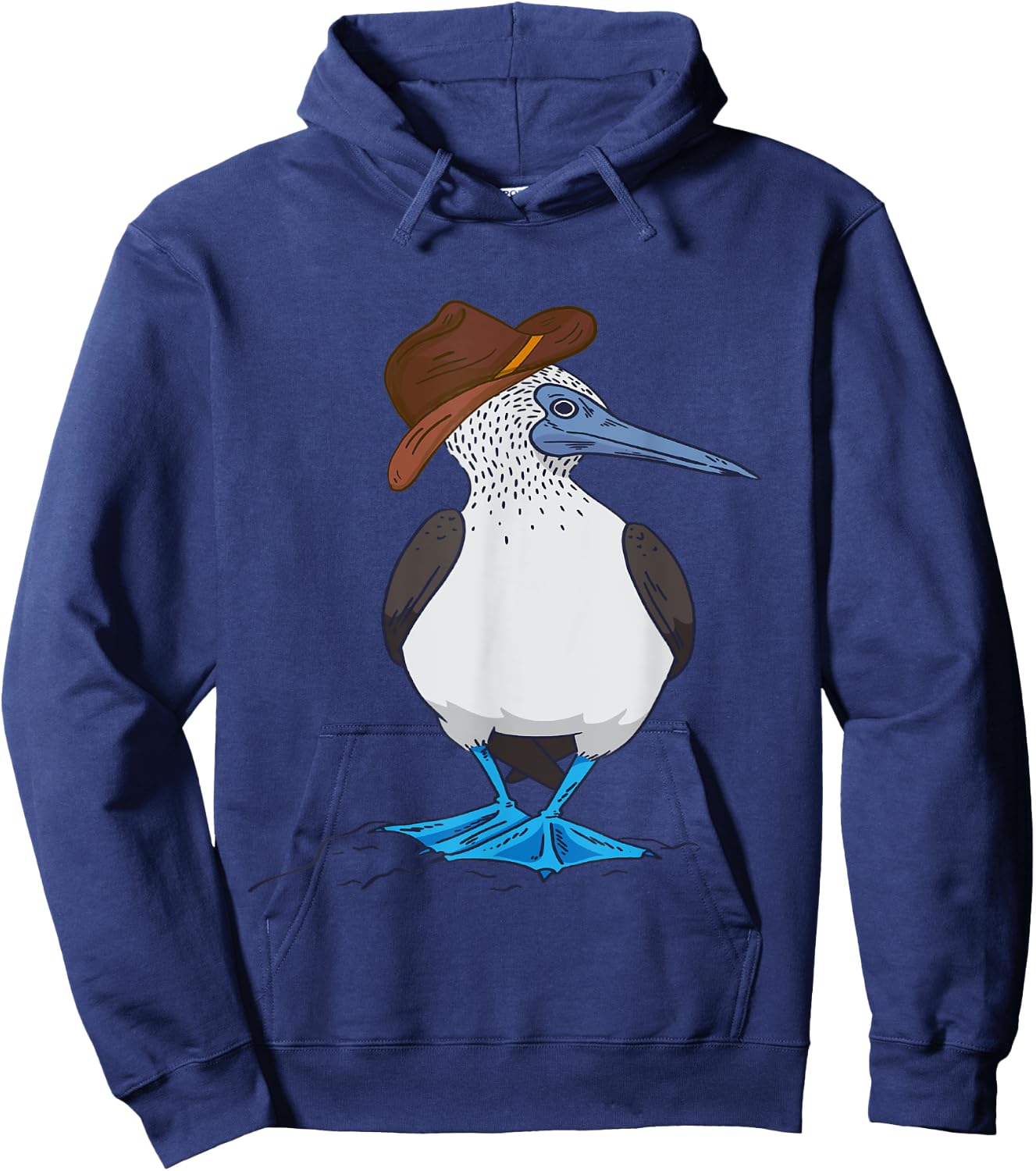 Western Blue Footed Booby Cowboy Blue Footed Booby Lover Hoodie - Hoodie | Navy