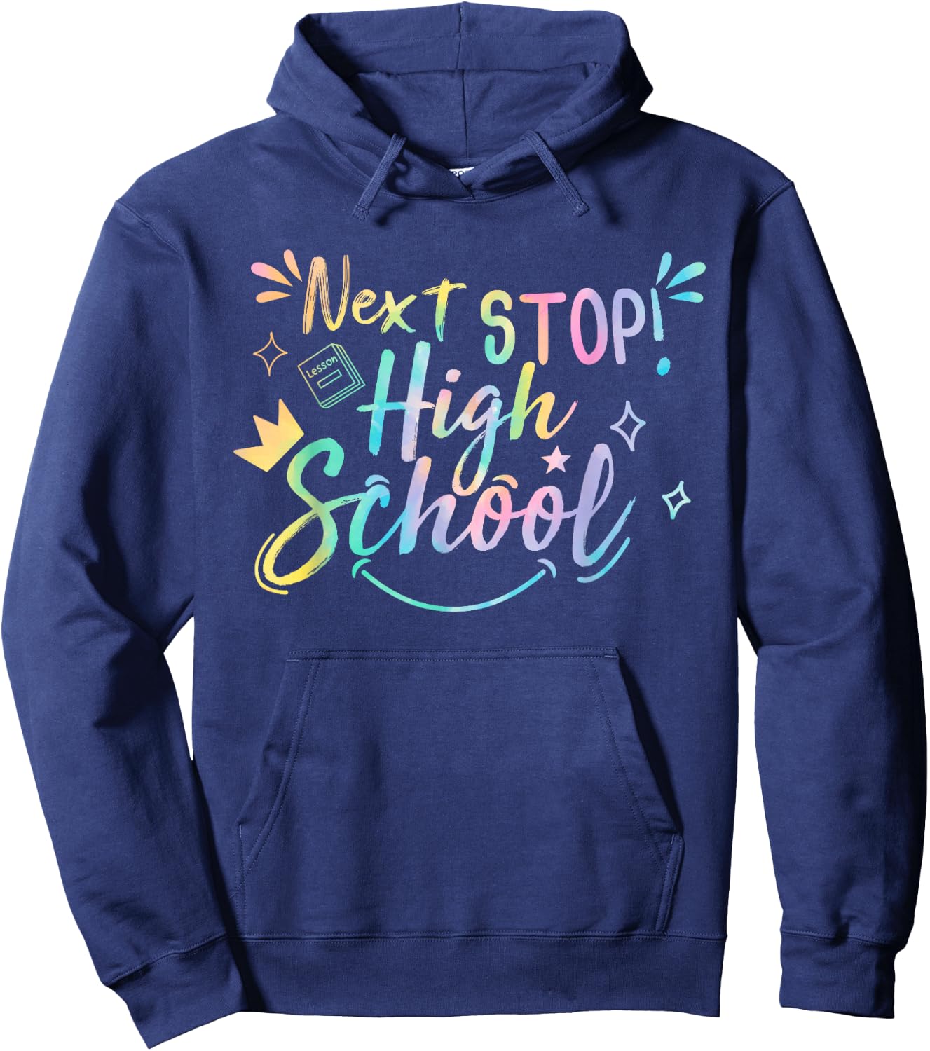 2023 Junior High School Funny Middle School Graduation Hoodie - Hoodie | Navy