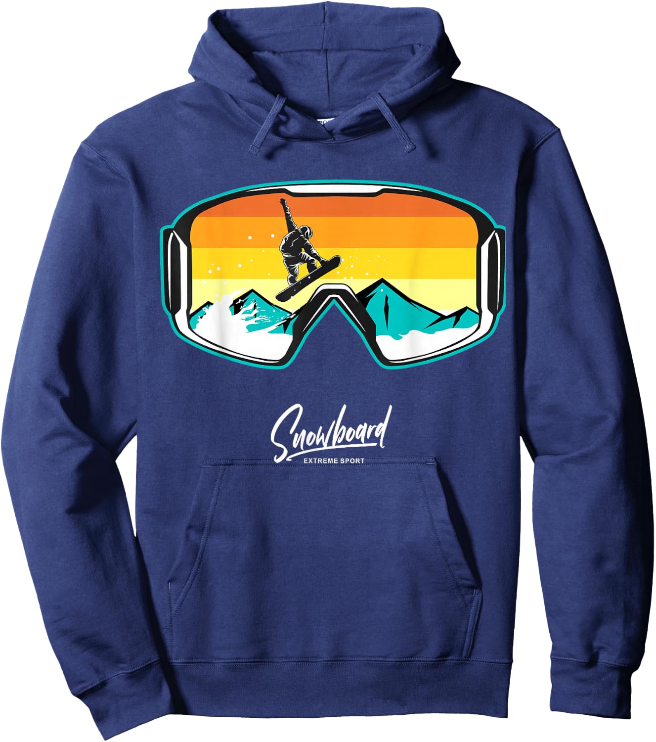 Snowboarder Snow Boarding Snowboarders Hoodie - Hoodie | Navy