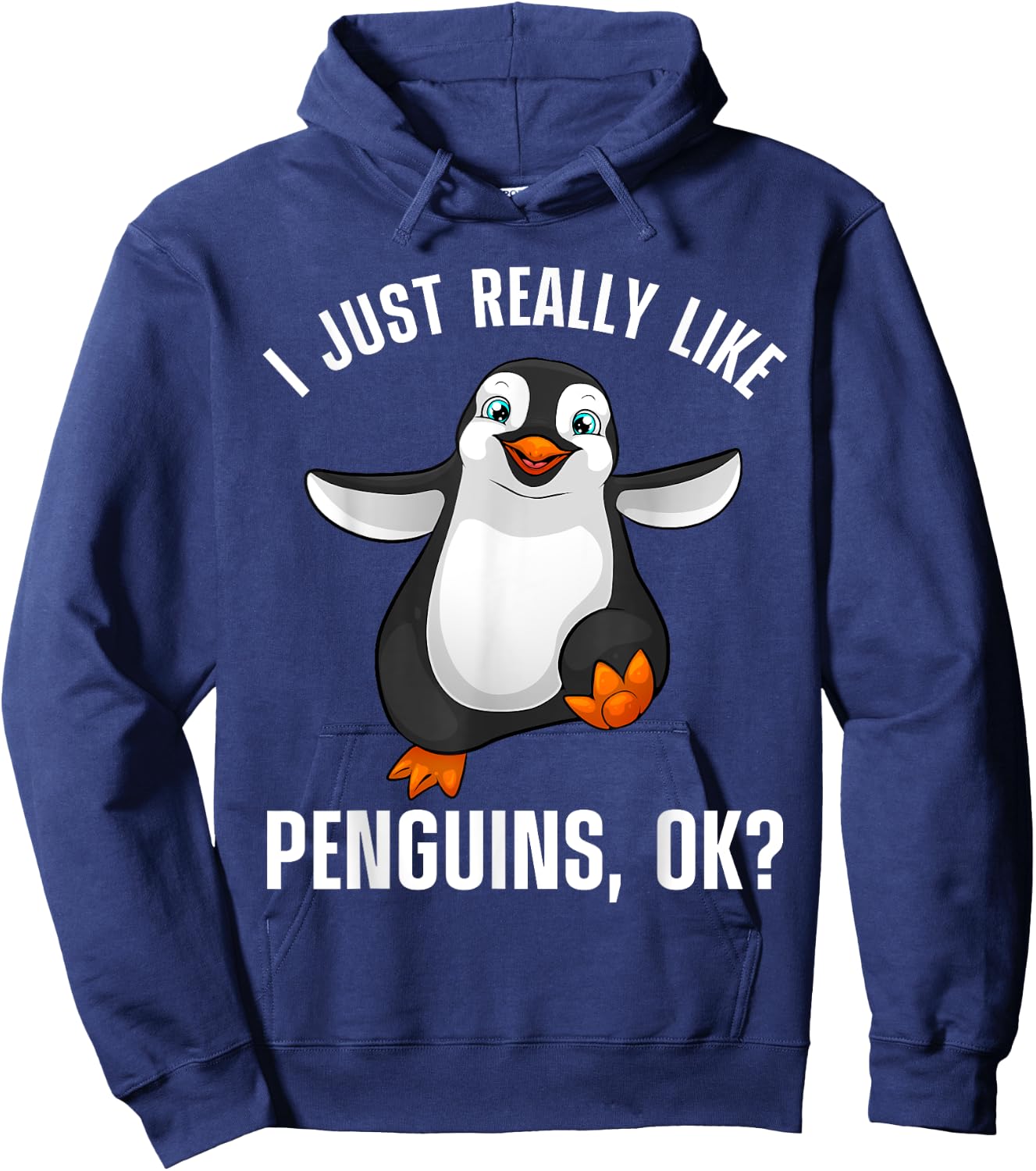 Cool Penguin Women Kids Penguin Lovers Penguins Hoodie - Hoodie | Navy