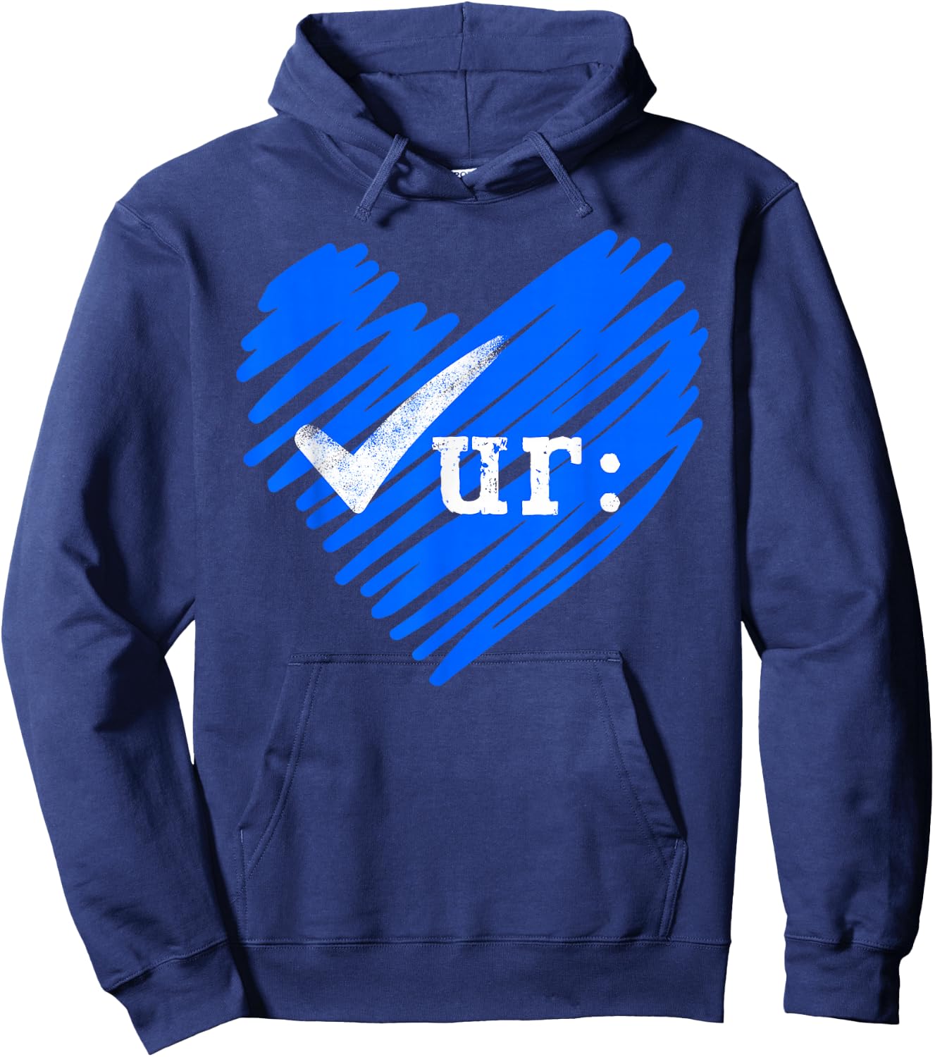Check Your Colon Colorectal Cancer Awareness - -Adults, Black, Small, Short Sleeve, Classic Fit Hoodie - Hoodie | Navy