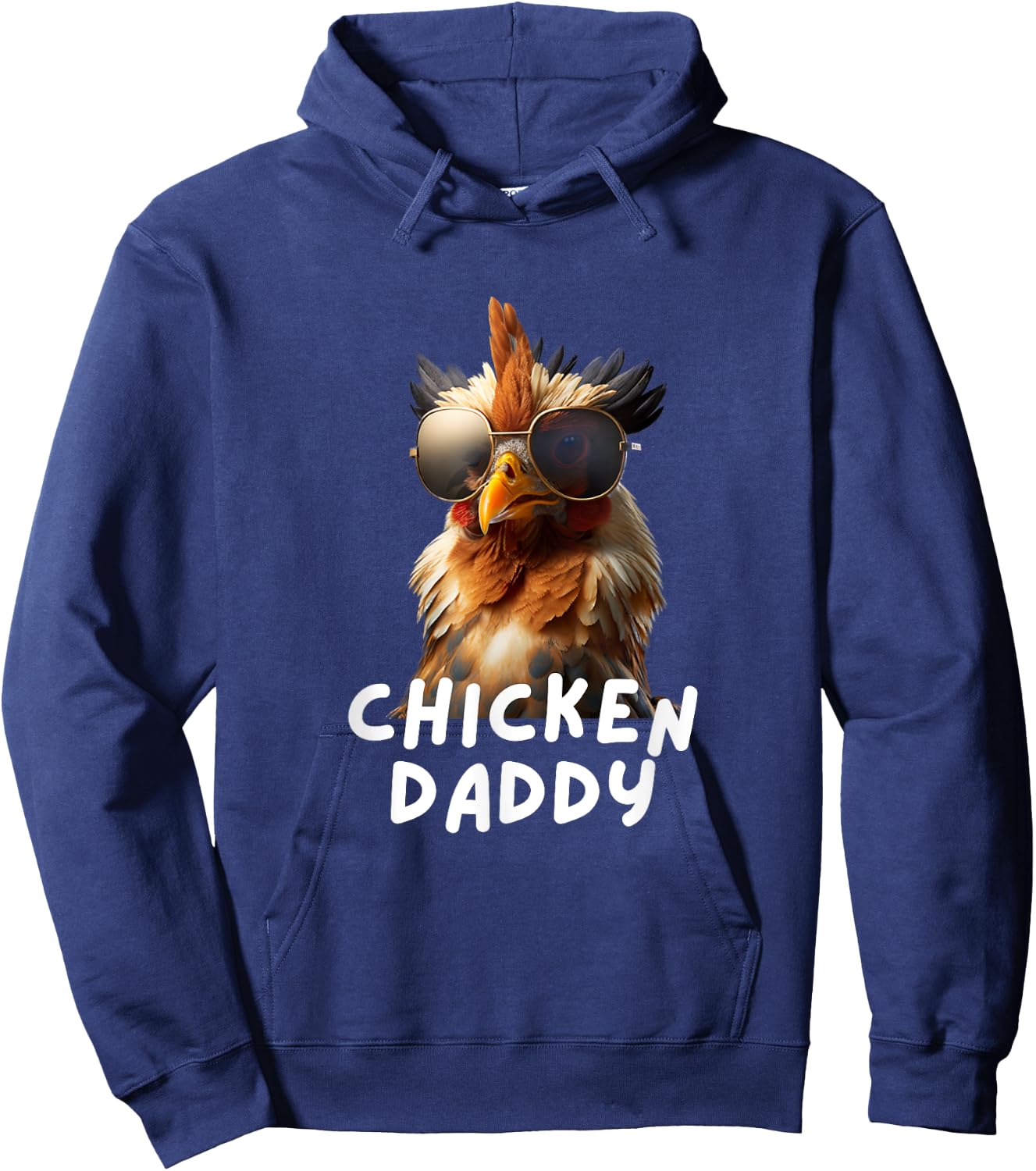 Chicken Daddy Funny Chicken Coop Hendl Chicken Hoodie - Hoodie | Navy