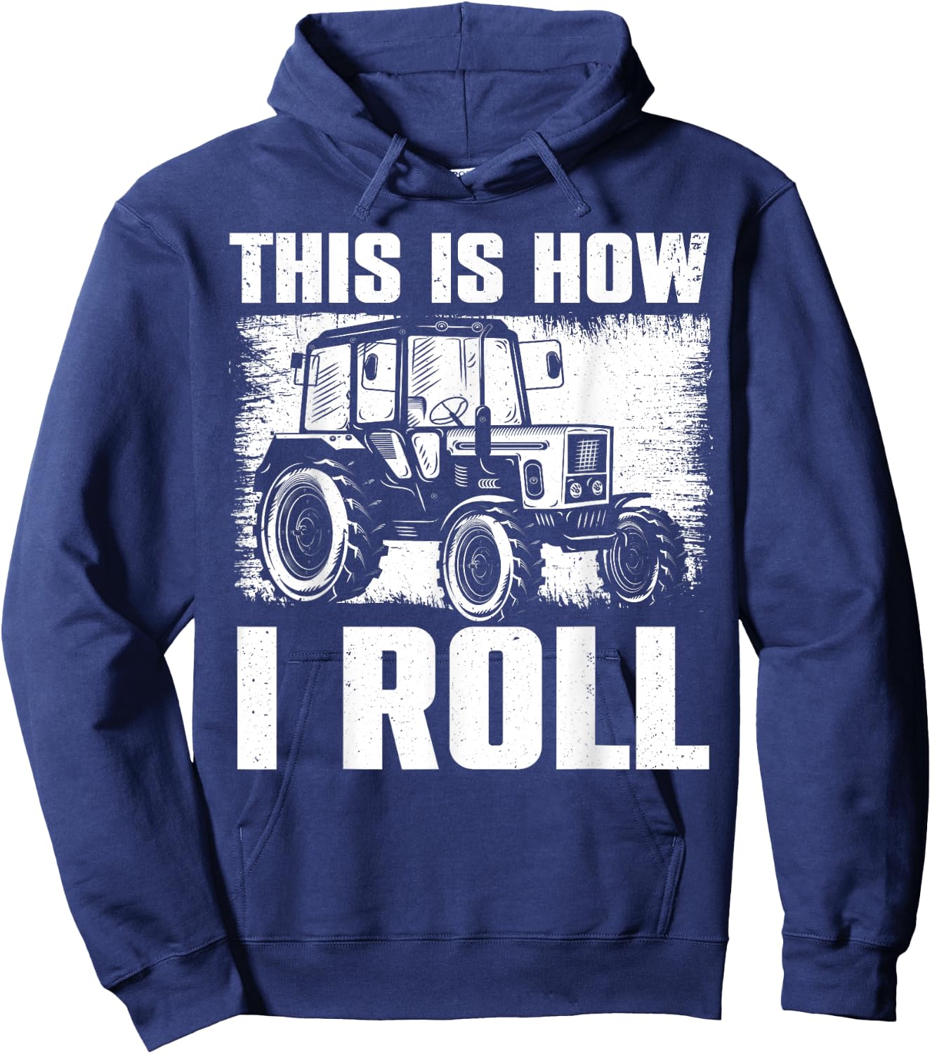 Cool Farming Tractor Art Women Tractor Lover Farmer Hoodie - Hoodie | Navy