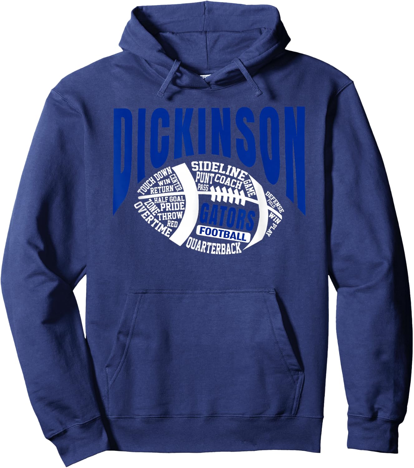 Dickinson High School - Dickinson Gators Hoodie - Hoodie | Navy