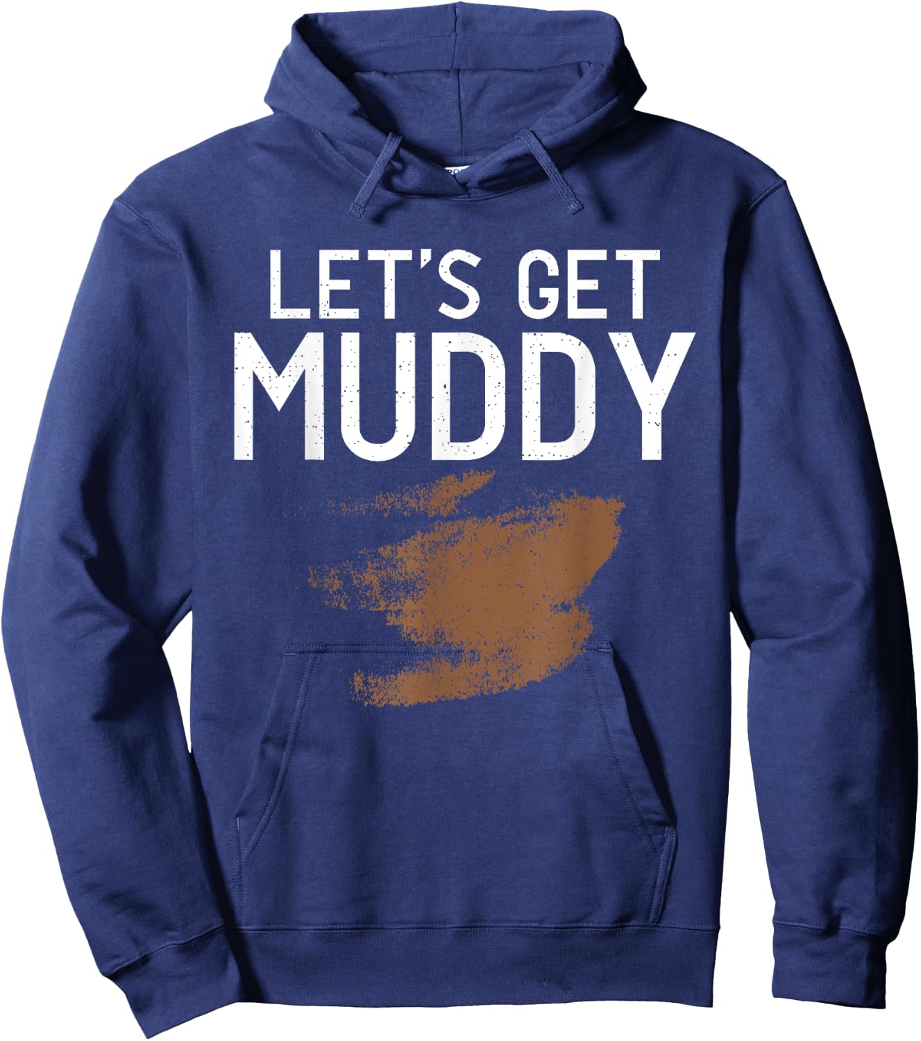 Let'S Get Muddy - Mud Running Muddy Quad Biker Hoodie - Hoodie | Navy