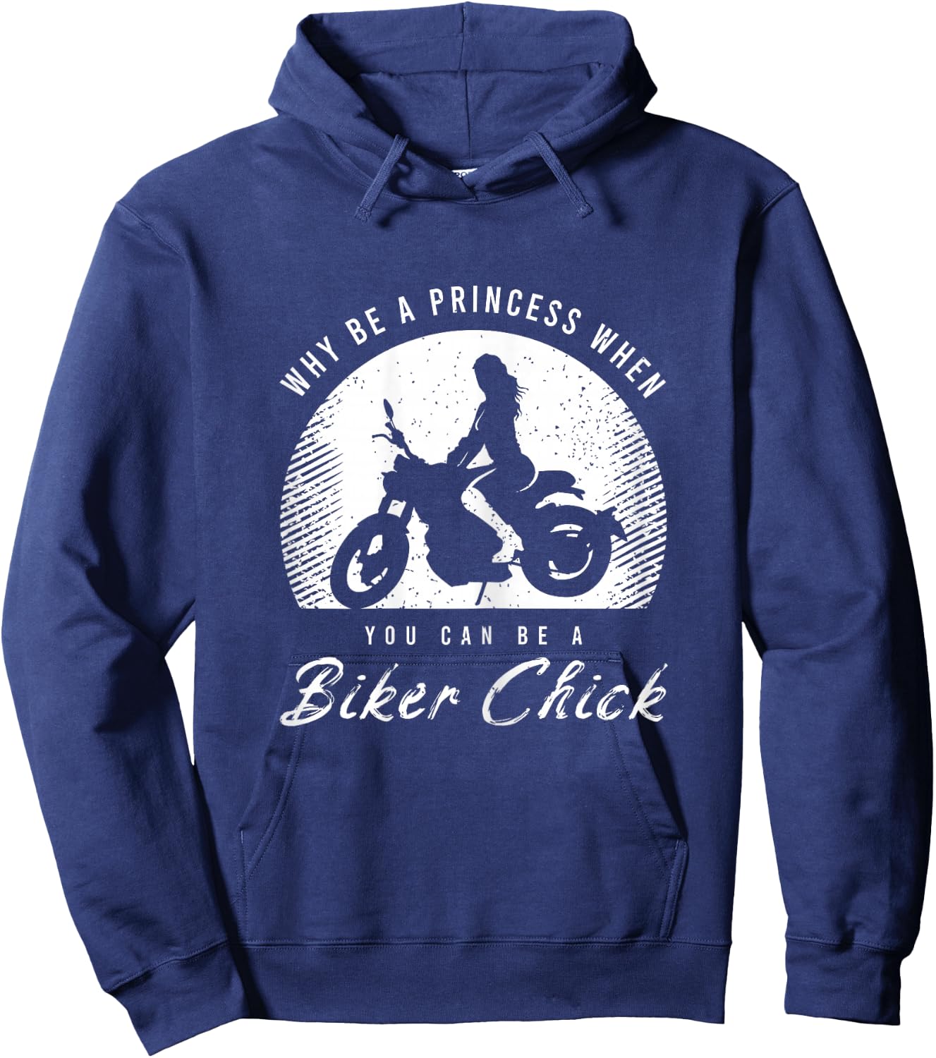 Funny biker saying for a lover of the motorcycle Hoodie - Hoodie | Navy