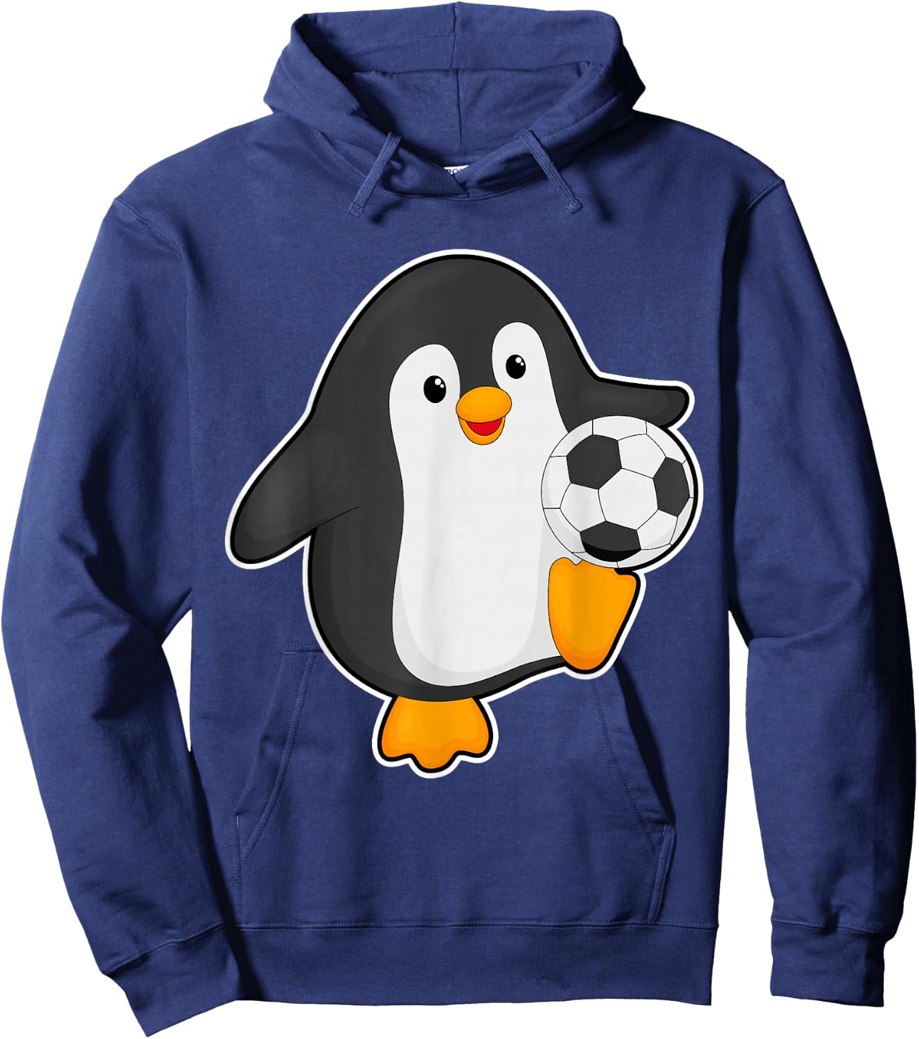 Penguin Soccer player Soccer Sports Hoodie - Hoodie | Navy