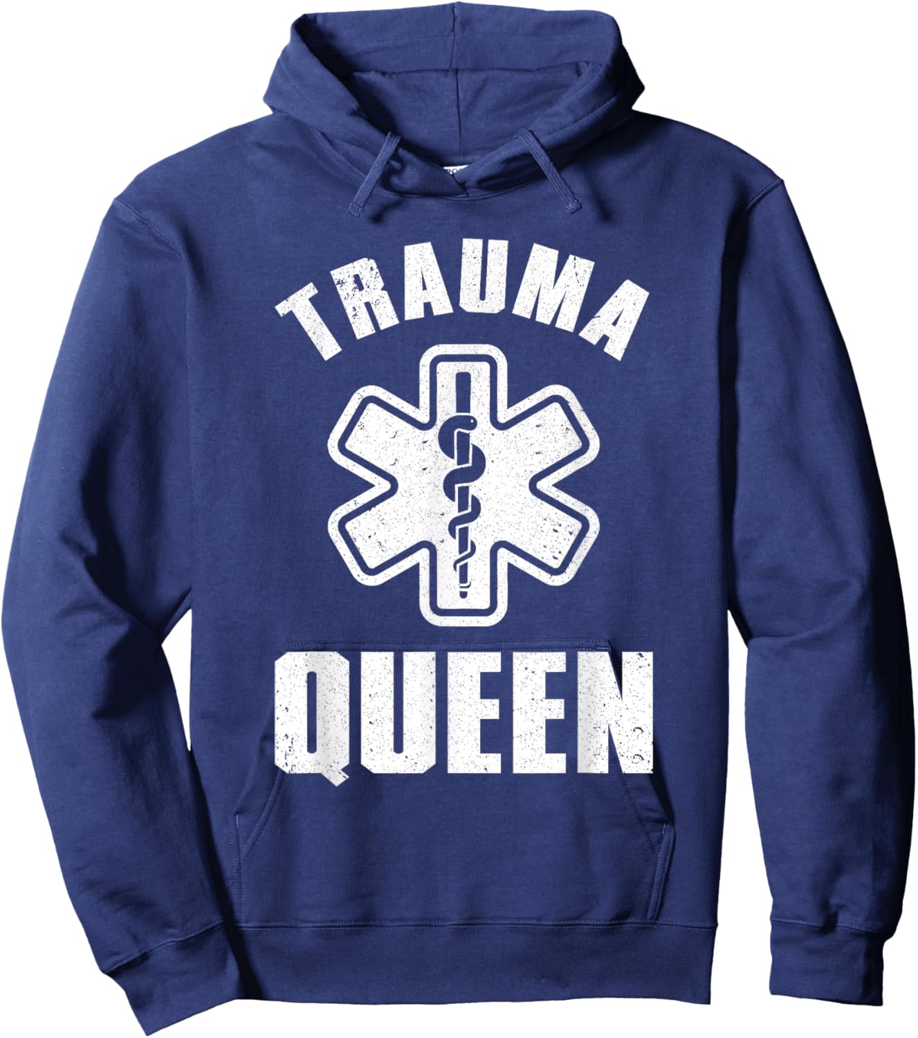 Funny Paramedic Design Girls EMT Trauma Paramedic Hoodie - Hoodie | Navy