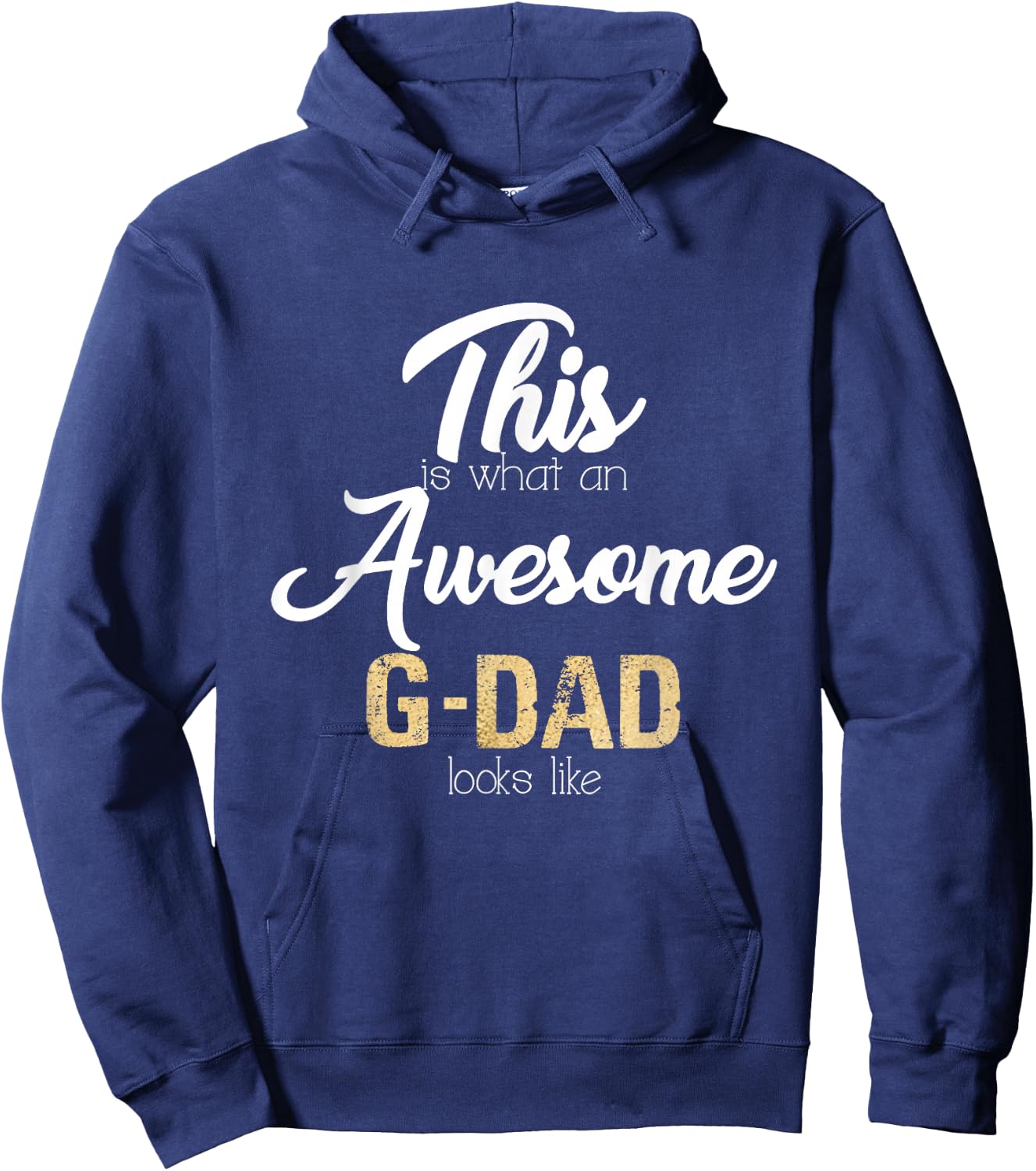 Awesome G-Dad Special Grandpa Hoodie - Hoodie | Navy