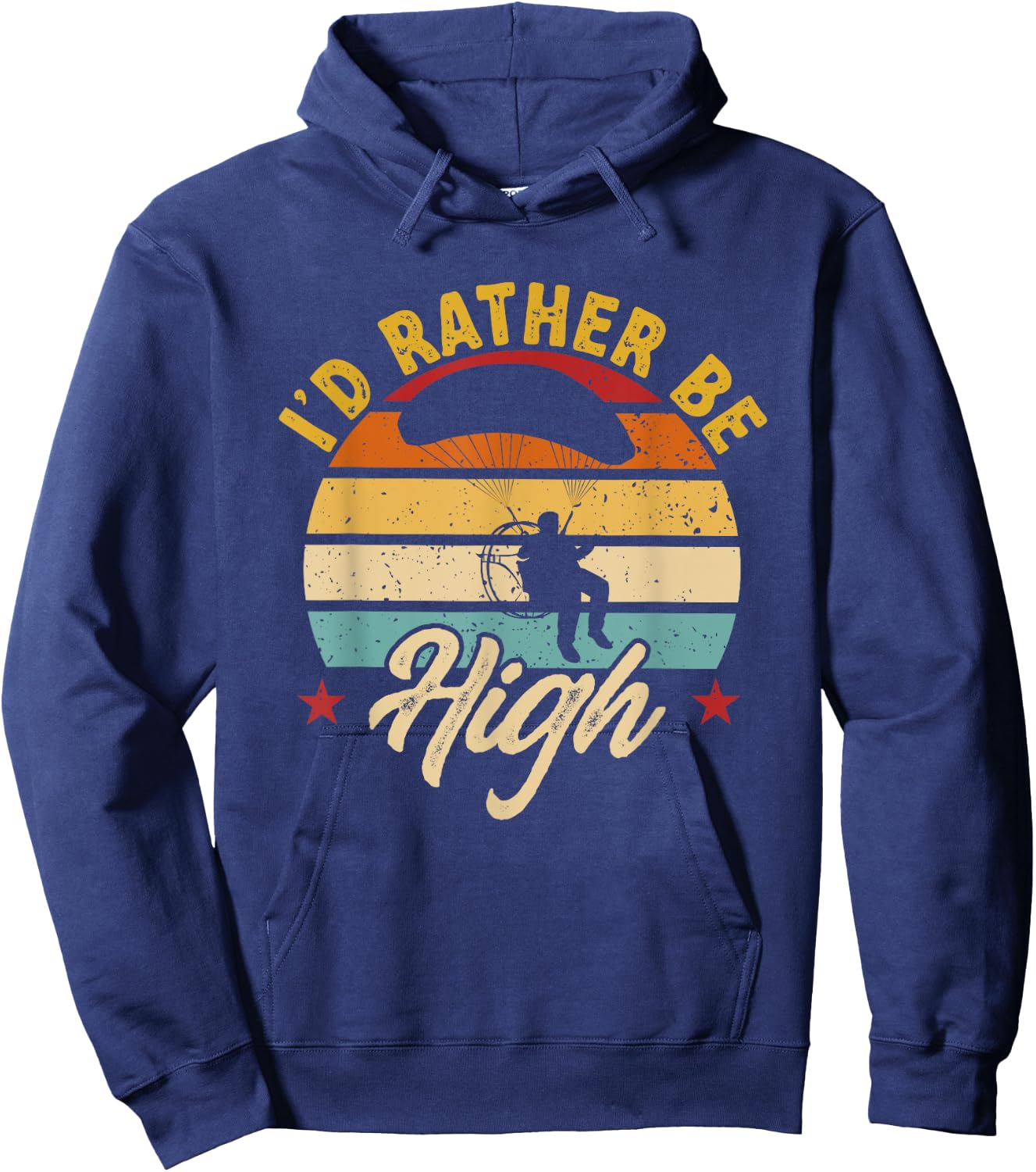 Paramotoring Powered Paraglider PPG Paramotor Hoodie - Hoodie | Navy