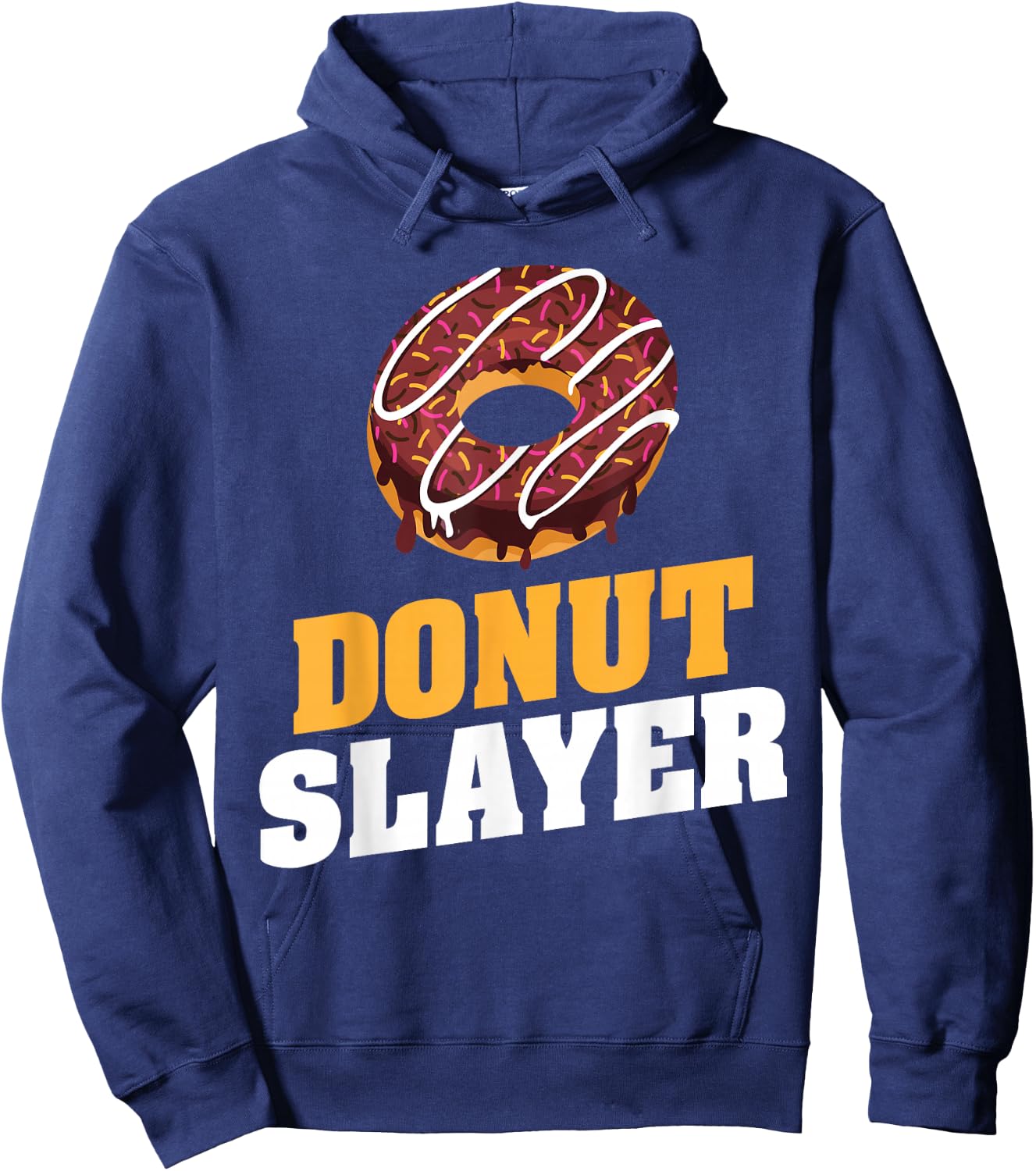 Donut Slayer Snack Donut Hoodie - Hoodie | Navy