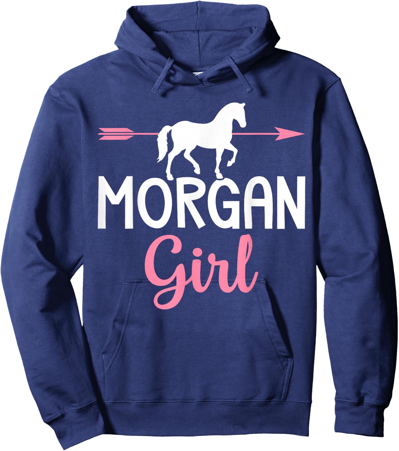 Morgan Girl Morgan Horse Girl Horses Lover Hoodie - Hoodie | Navy