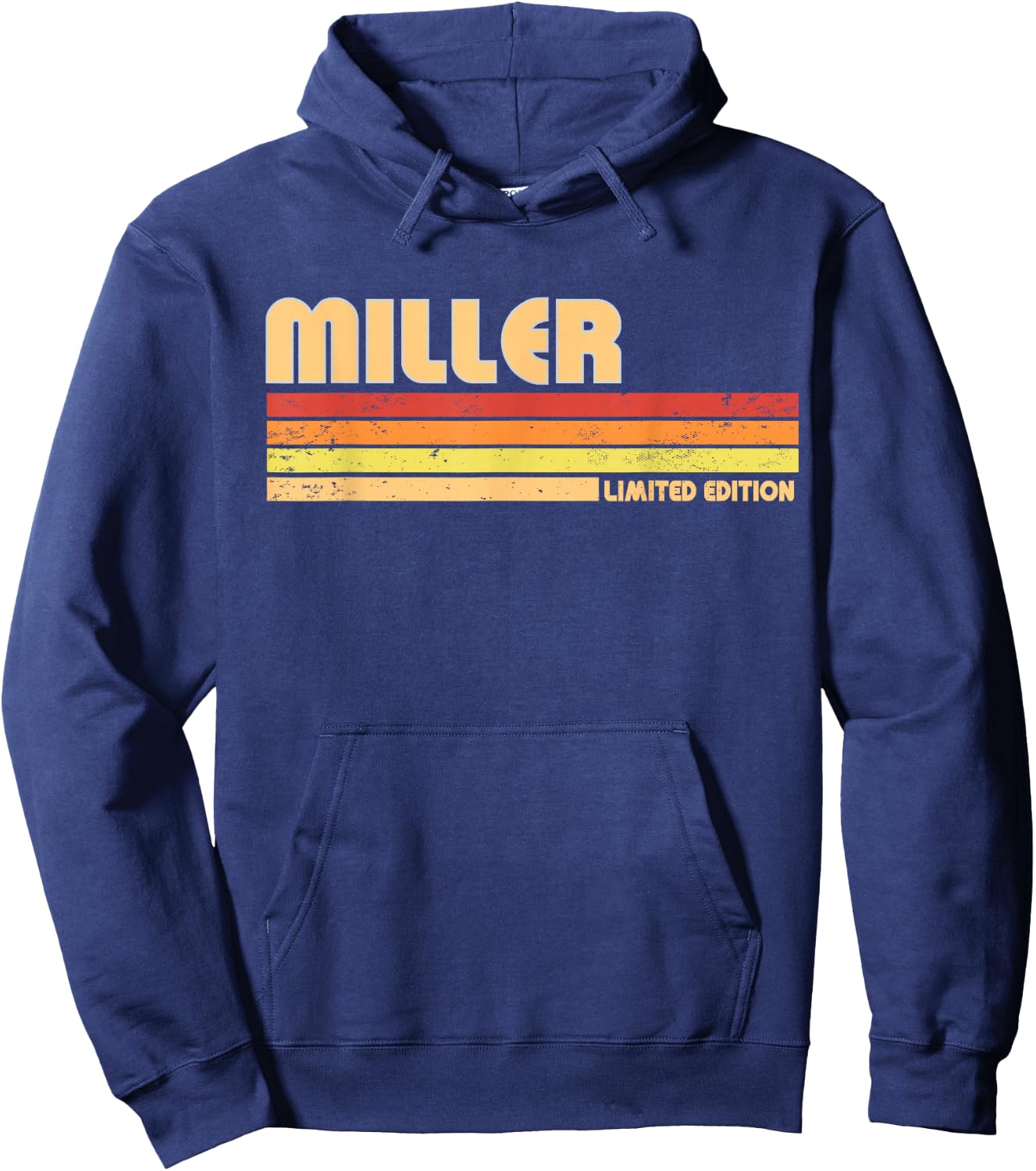 MILLER Funny Personalized Title Profession Birthday Idea Hoodie - Hoodie | Navy