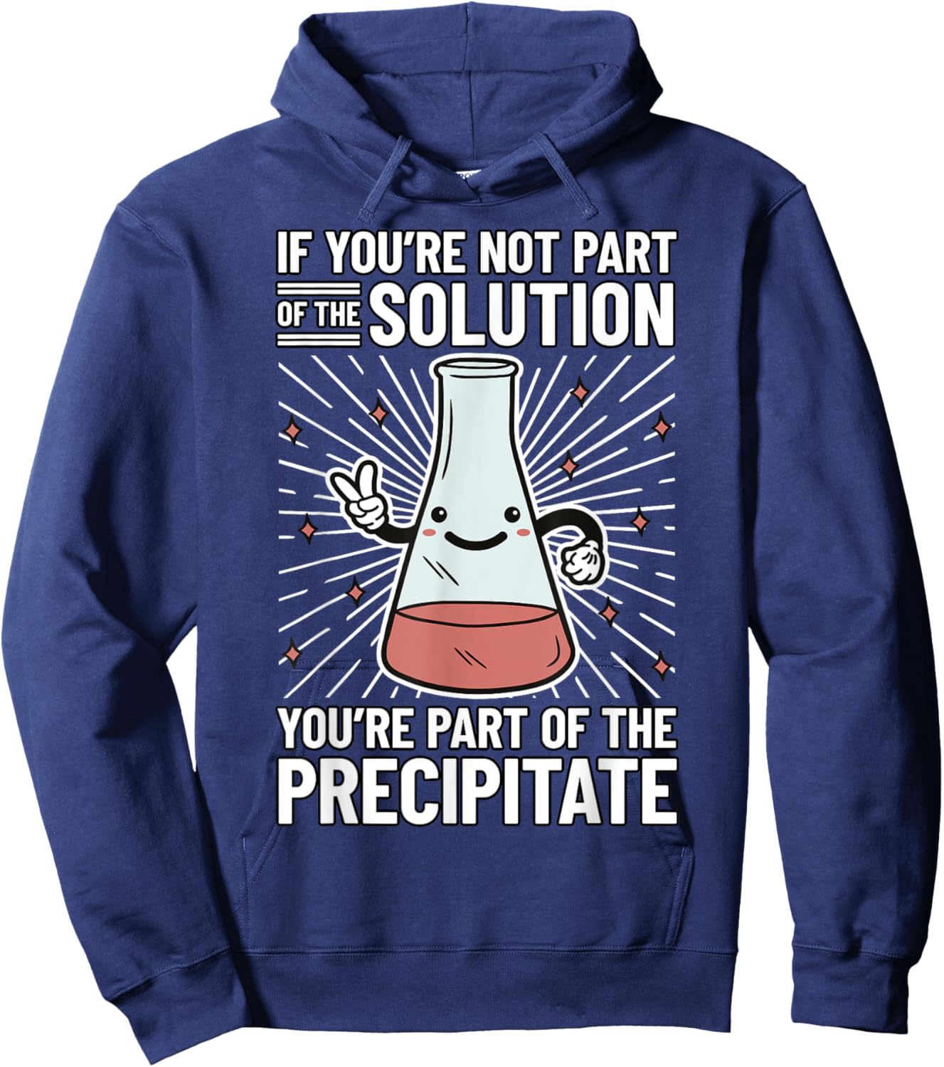 Chemistry Humor Chemistry Student Chemistry Teacher Chemist Women Girls Kids Hoodie - Hoodie | Navy