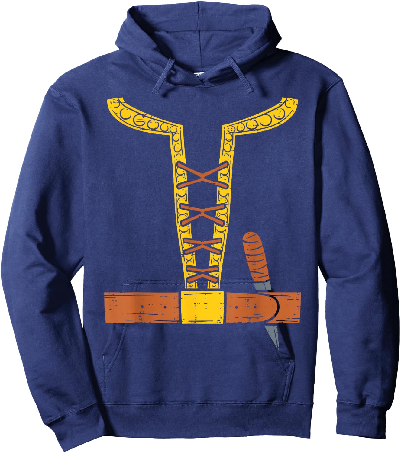 Viking Costume Easy Lazy Dane North Halloween Boys Men Hoodie - Hoodie | Navy
