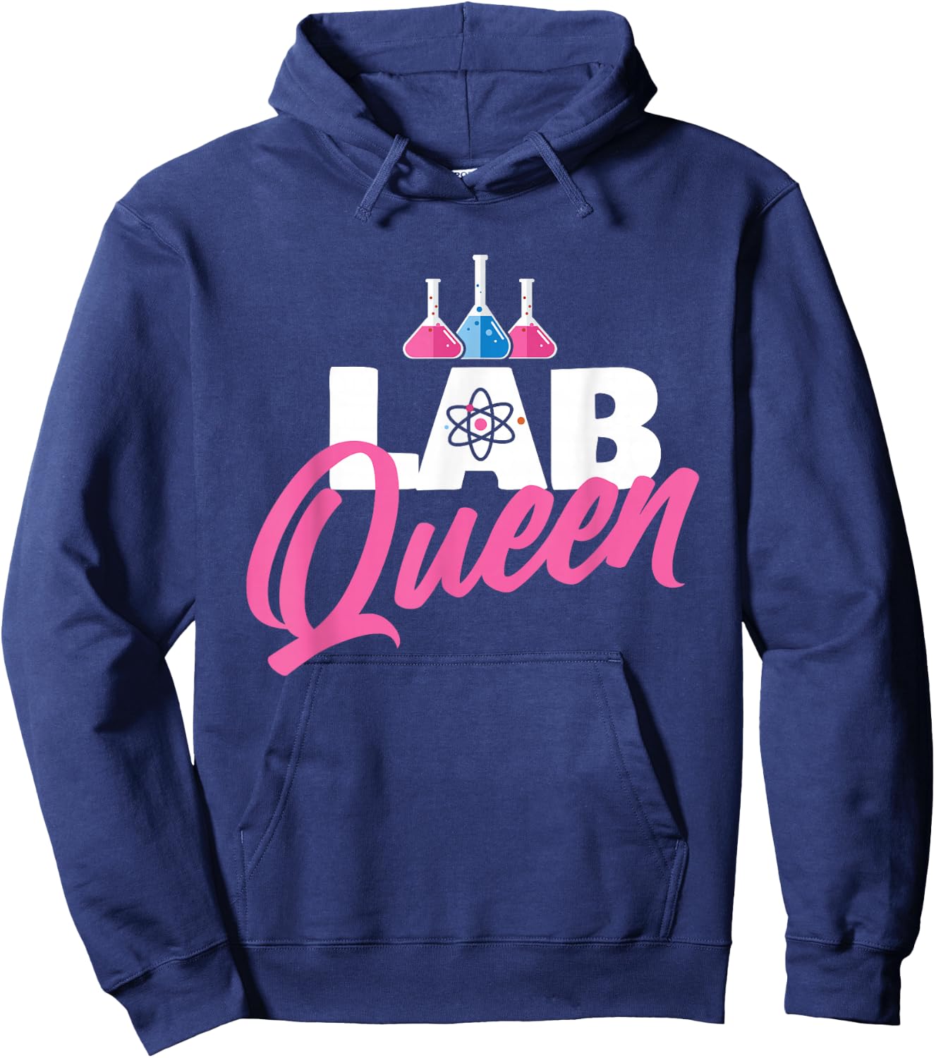 Lab Queen - Laboratory Technician Science Medical Scientist Small Hoodie - Hoodie | Navy
