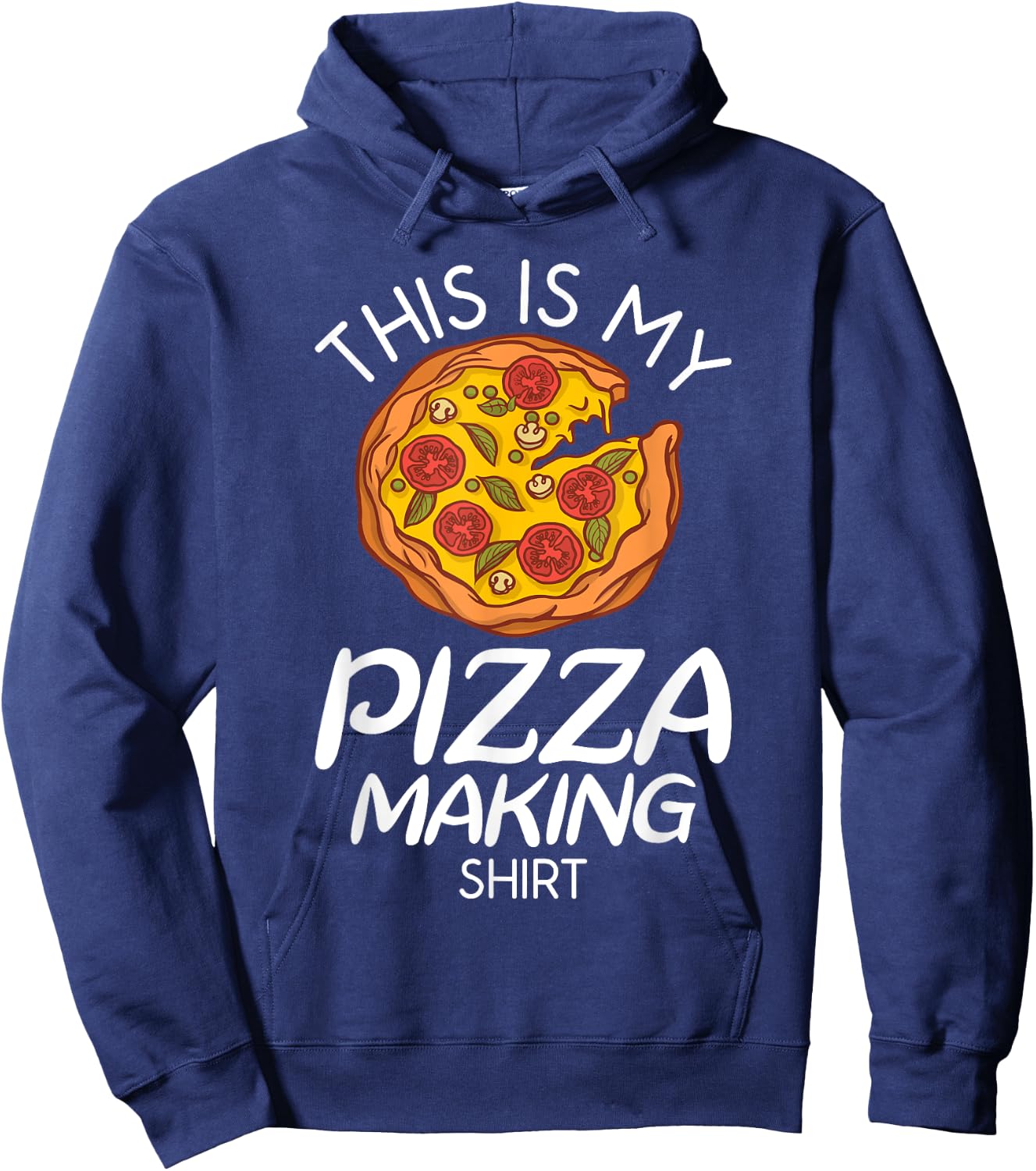 This is my Pizza making Shirt Snack Pizzalove Pizza Hoodie - Hoodie | Navy