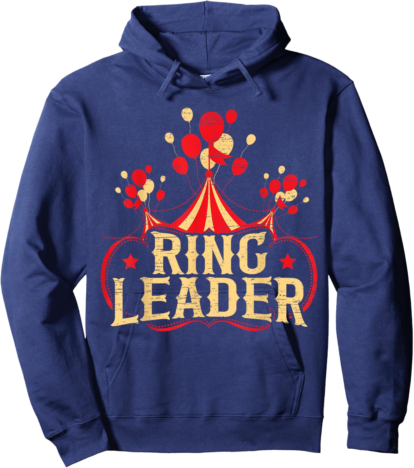 Ring Leader Circus Event Security Carnival Ringmaster Hoodie - Hoodie | Navy