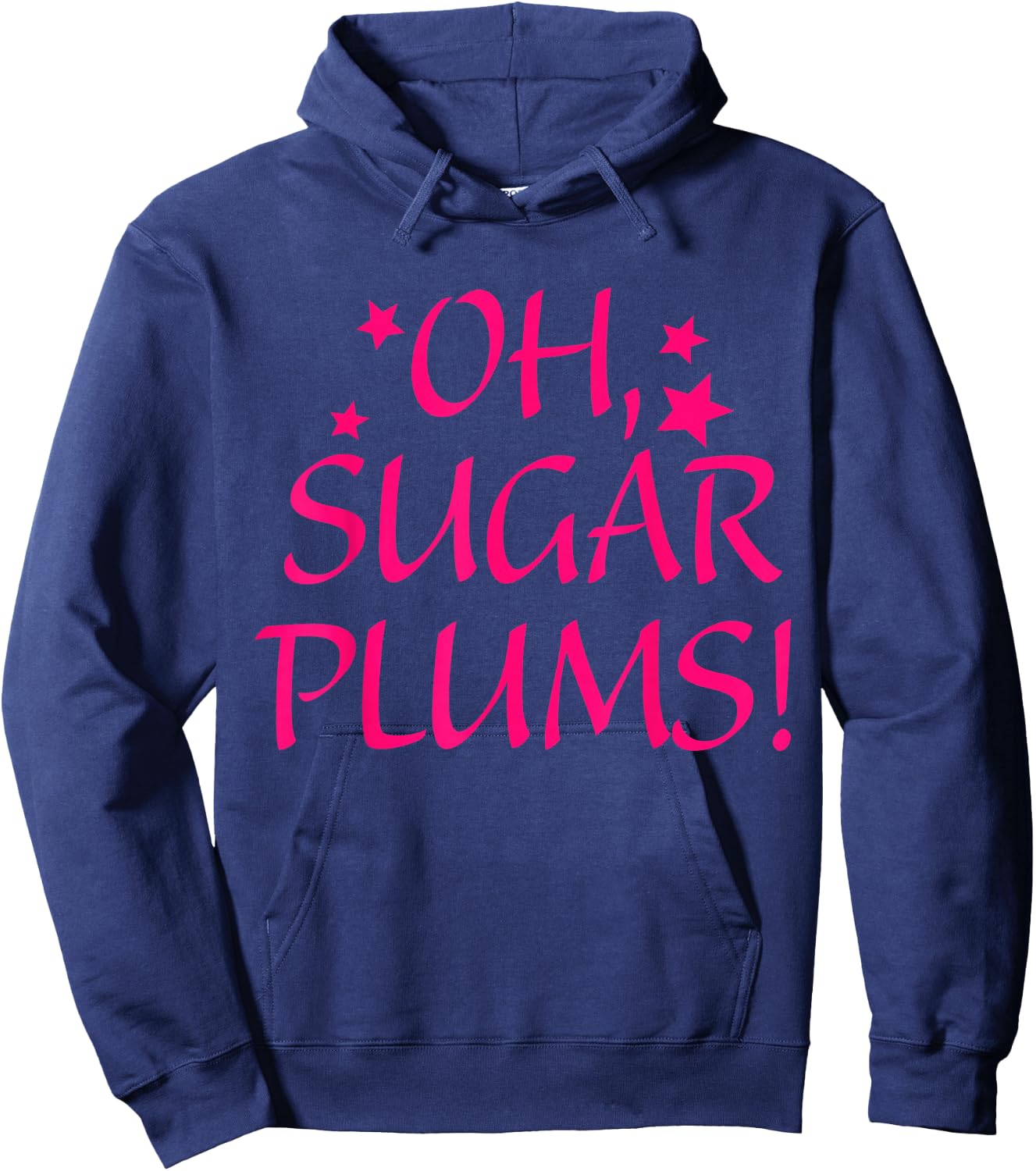 Oh, Sugar Plums Apparel Hoodie - Hoodie | Navy
