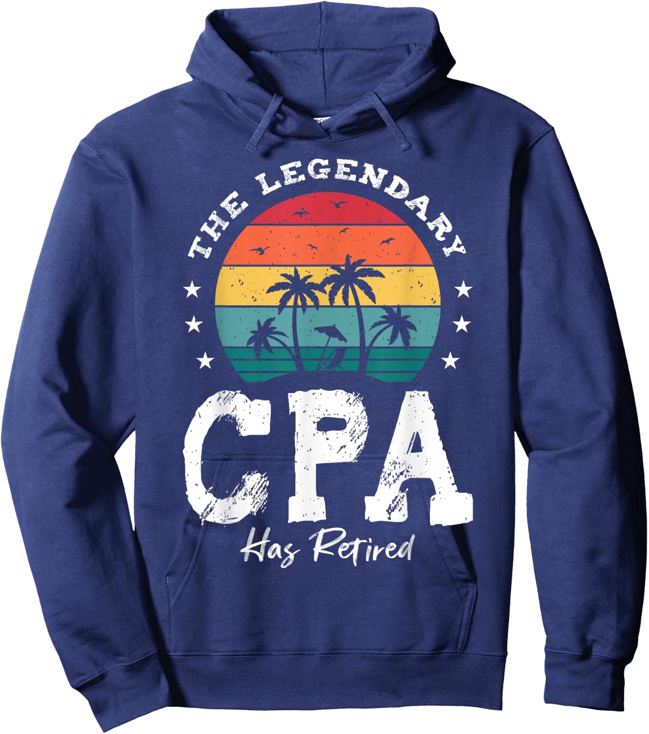 Legendary Retired CpA Hoodie - Hoodie | Navy