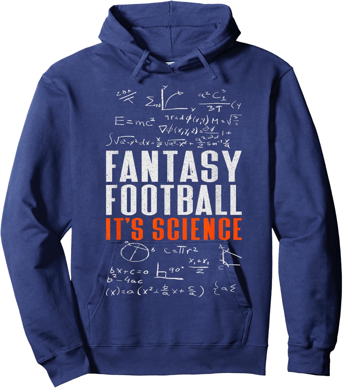 Fantasy Football It's Science | Draft Funny Fantasy Football Hoodie - Hoodie | Navy