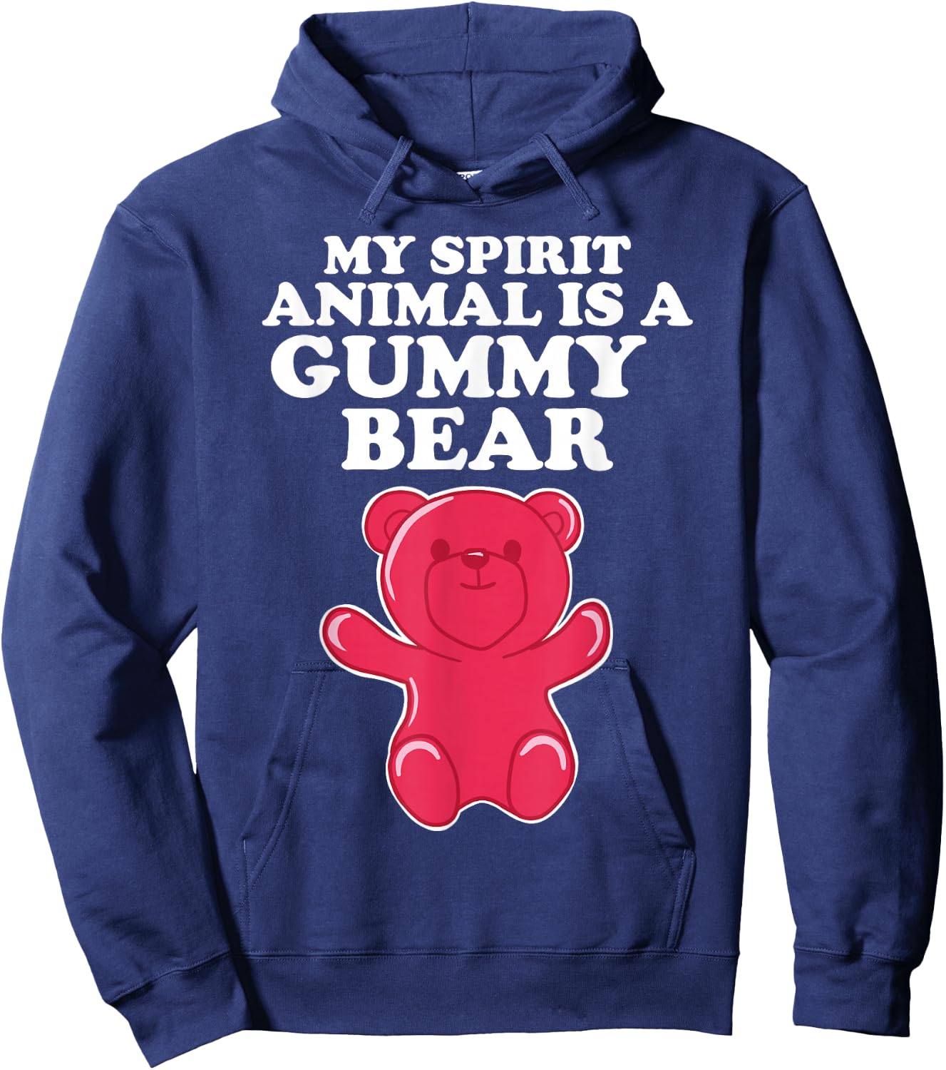My Spirit Animal is a Gummy Bear Hoodie - Hoodie | Navy
