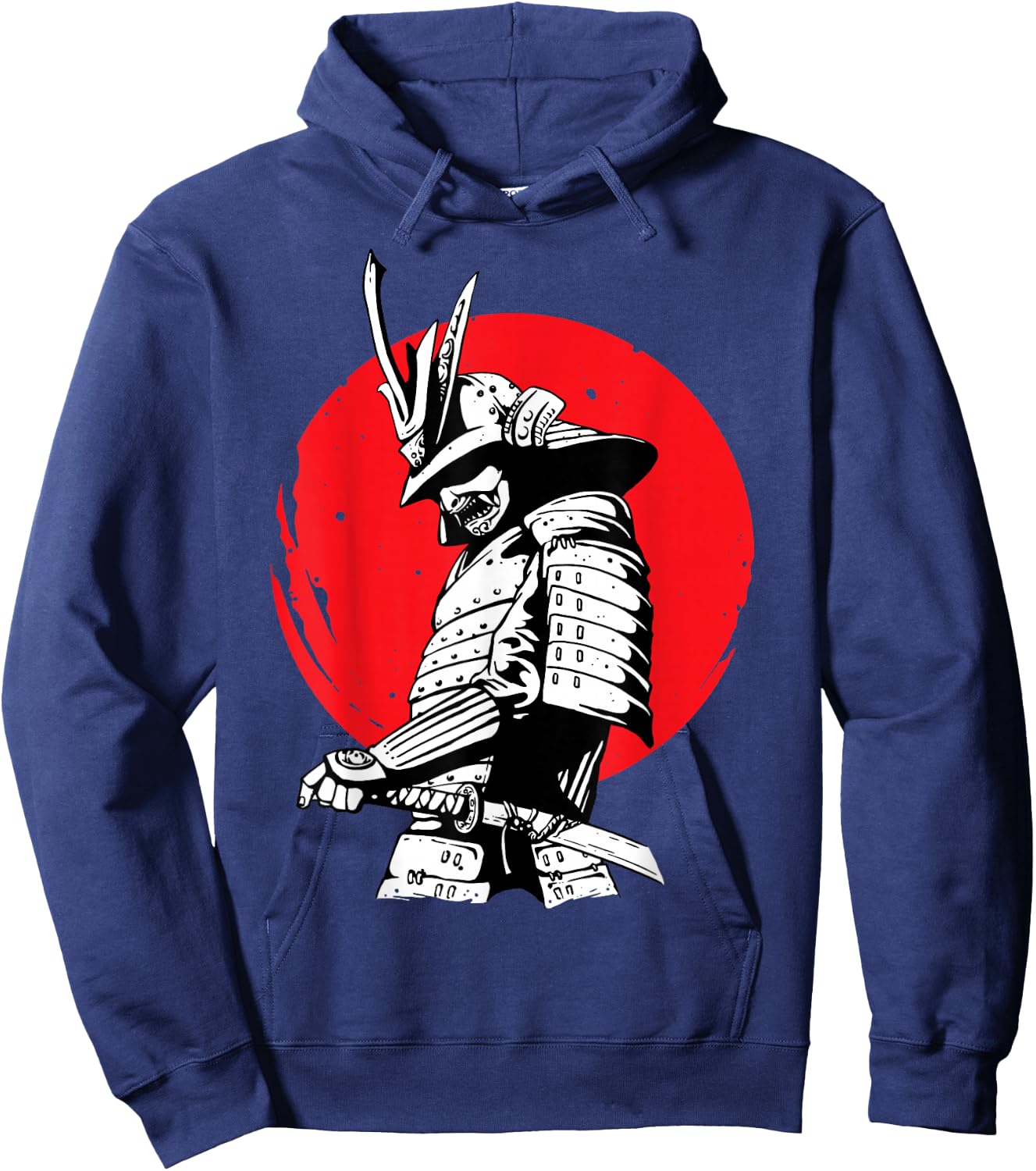 Samurai Swordsman Hoodie - Hoodie | Navy