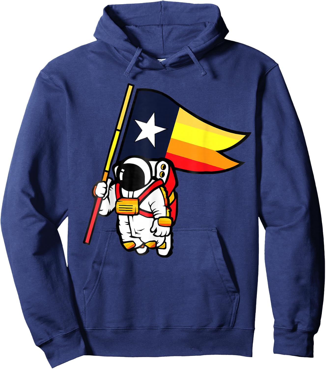Houston Space City Astronaut Hoodie - Hoodie | Navy