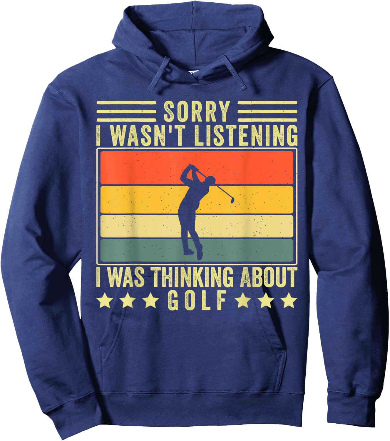 Funny Golf Sayings Design Men Golf Player Hoodie - Hoodie | Navy