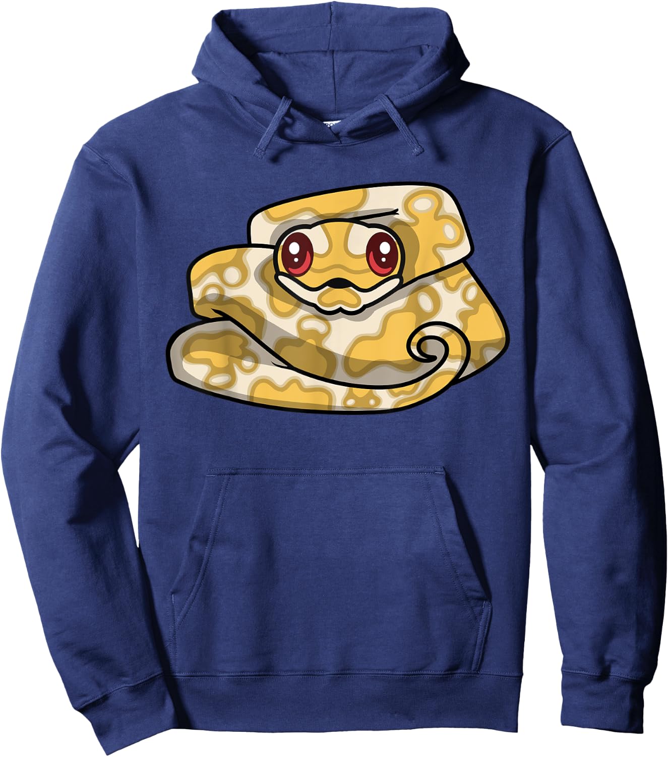 Albino Ball Python Cute Albino Ball Python Owner Hoodie - Hoodie | Navy