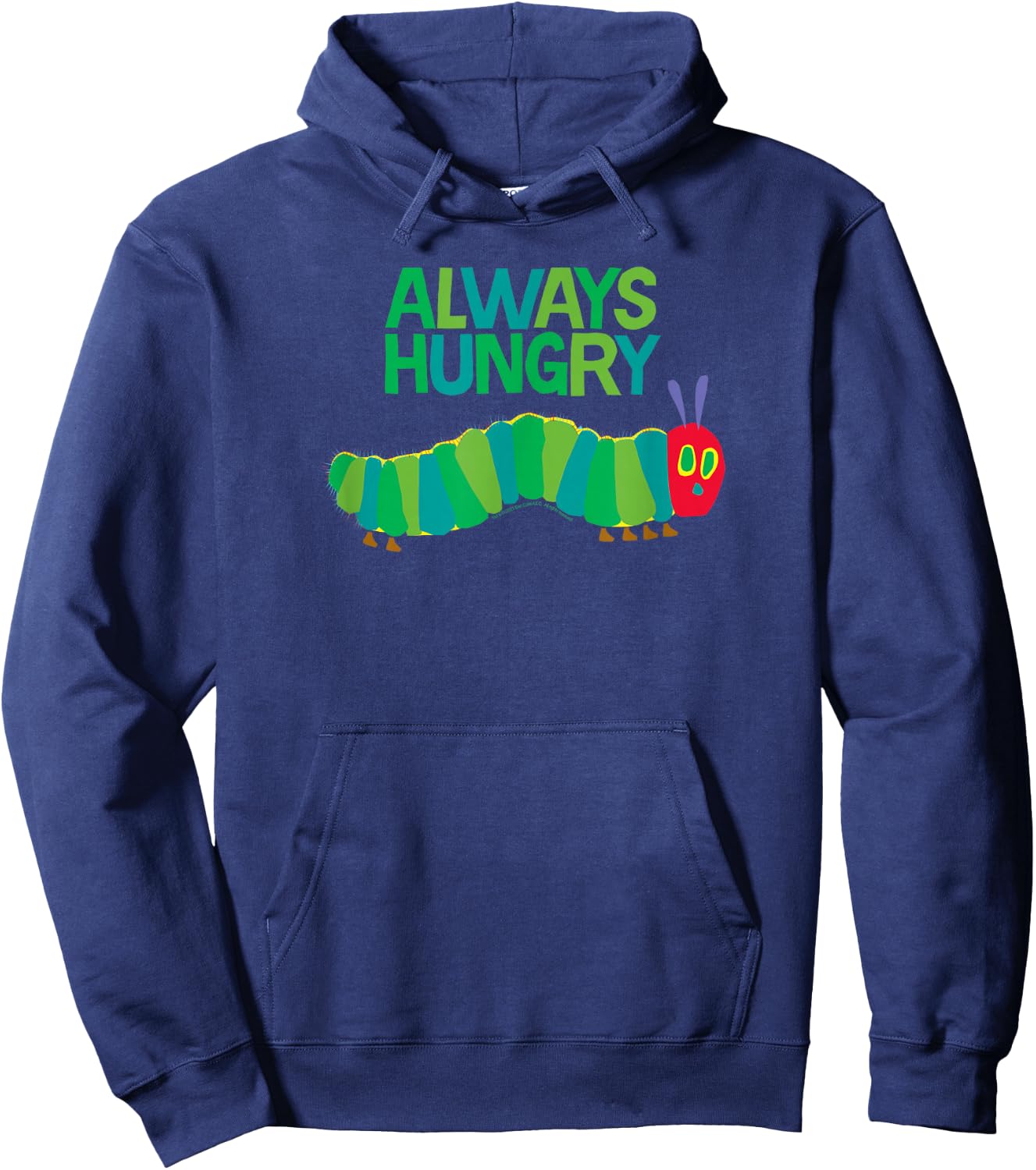 Eric Carle The Very Hungry Caterpillar Always Hungry Book Hoodie - Hoodie | Navy