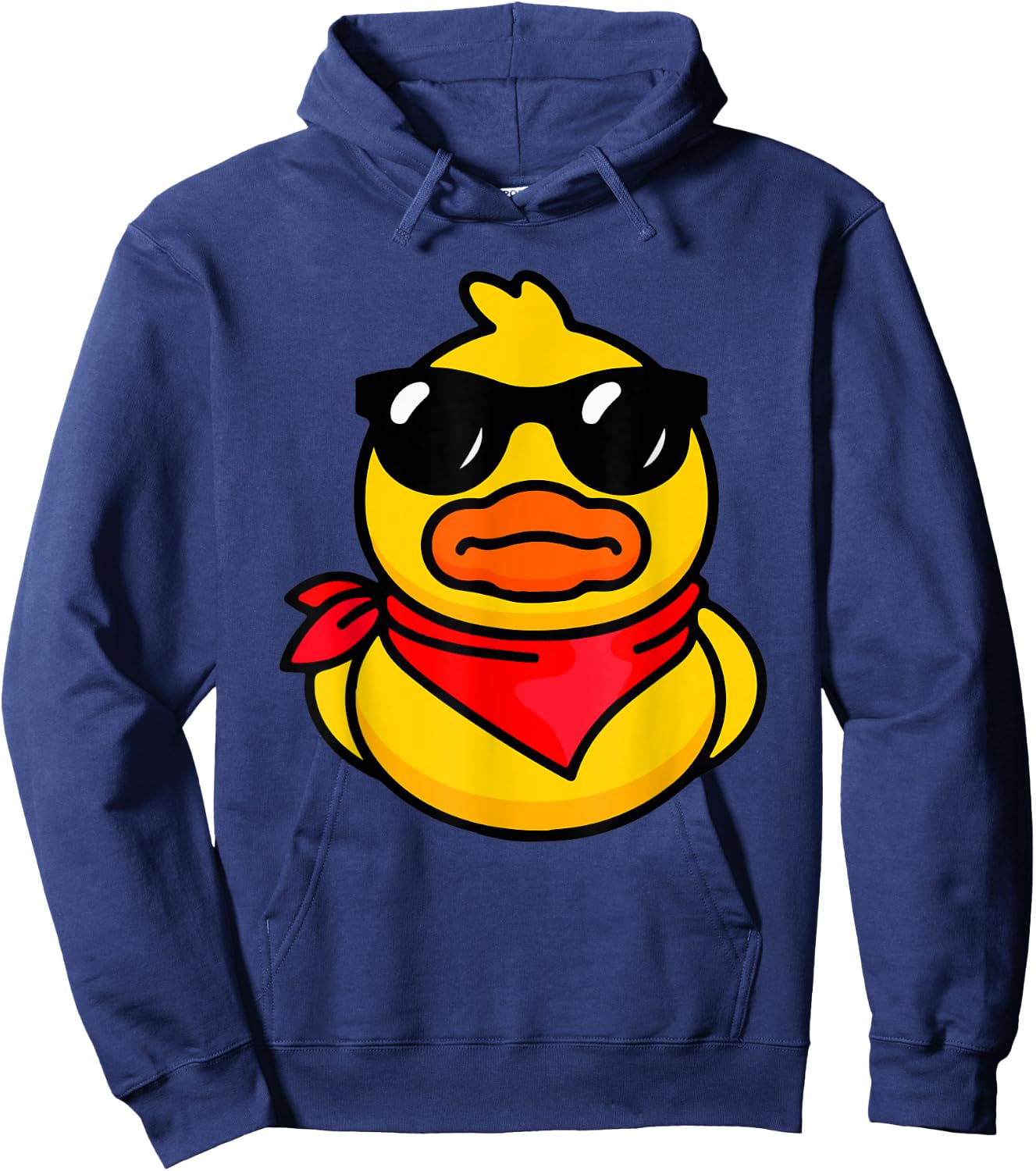 Cool Duckie Sunglasses Duckling Funny Ducky Rubber Duck Hoodie - Hoodie | Navy