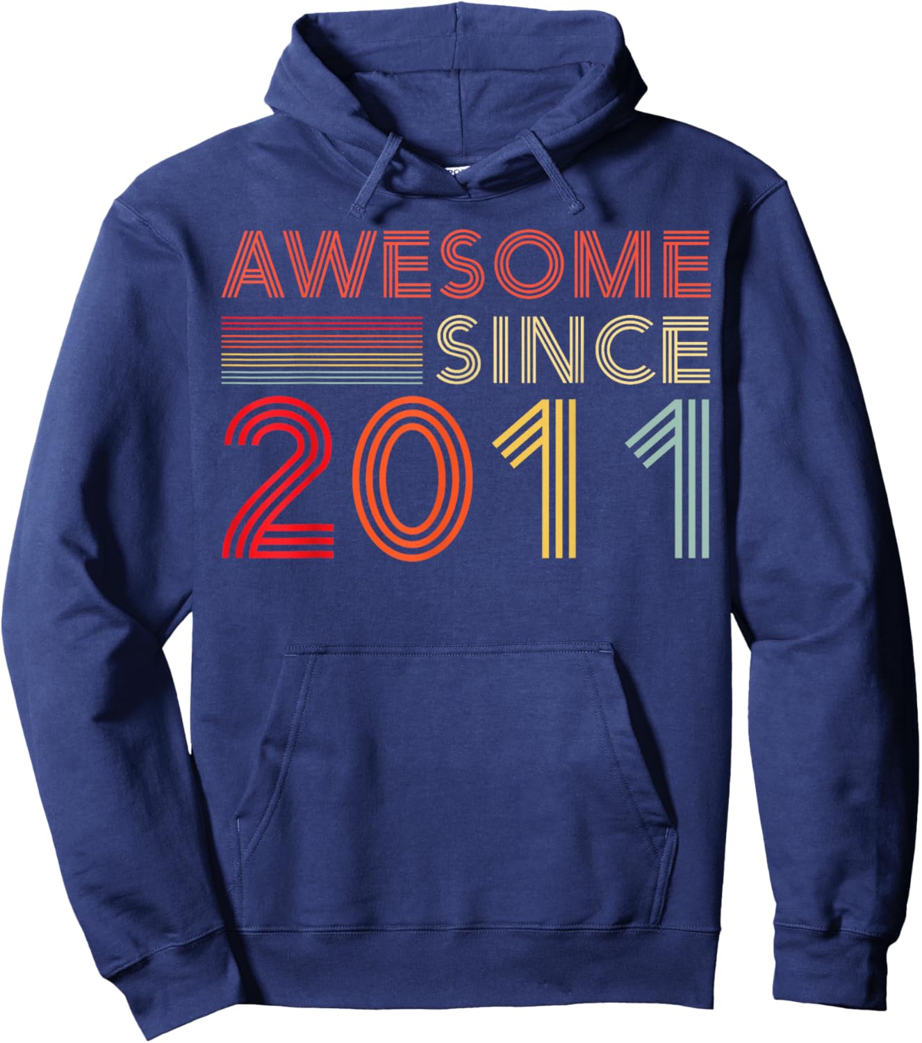 14yr BDay Son Boy Funny 2011 14th 14 Year Old Birthday Hoodie - Hoodie | Navy