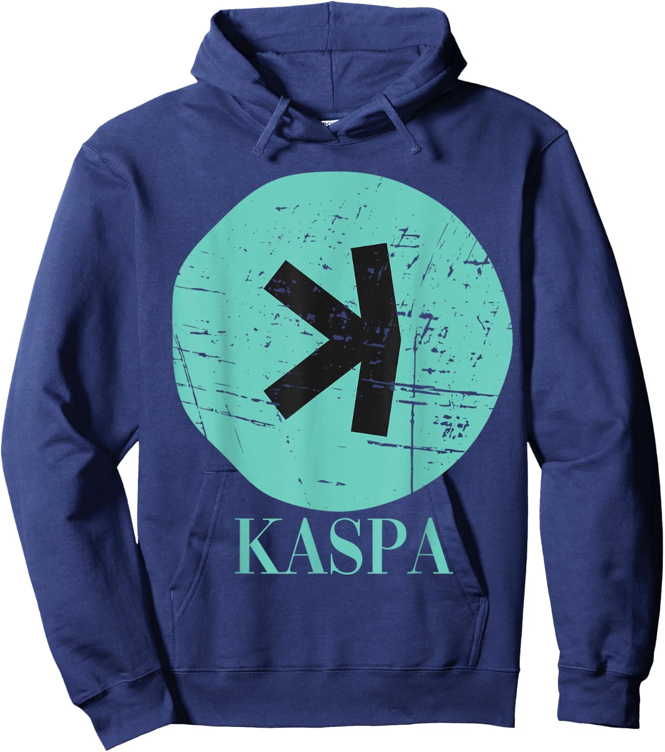 Kaspa Crypto Coin Bullrun 2024 Freedom Cryptocurrency Hoodie - Hoodie | Navy